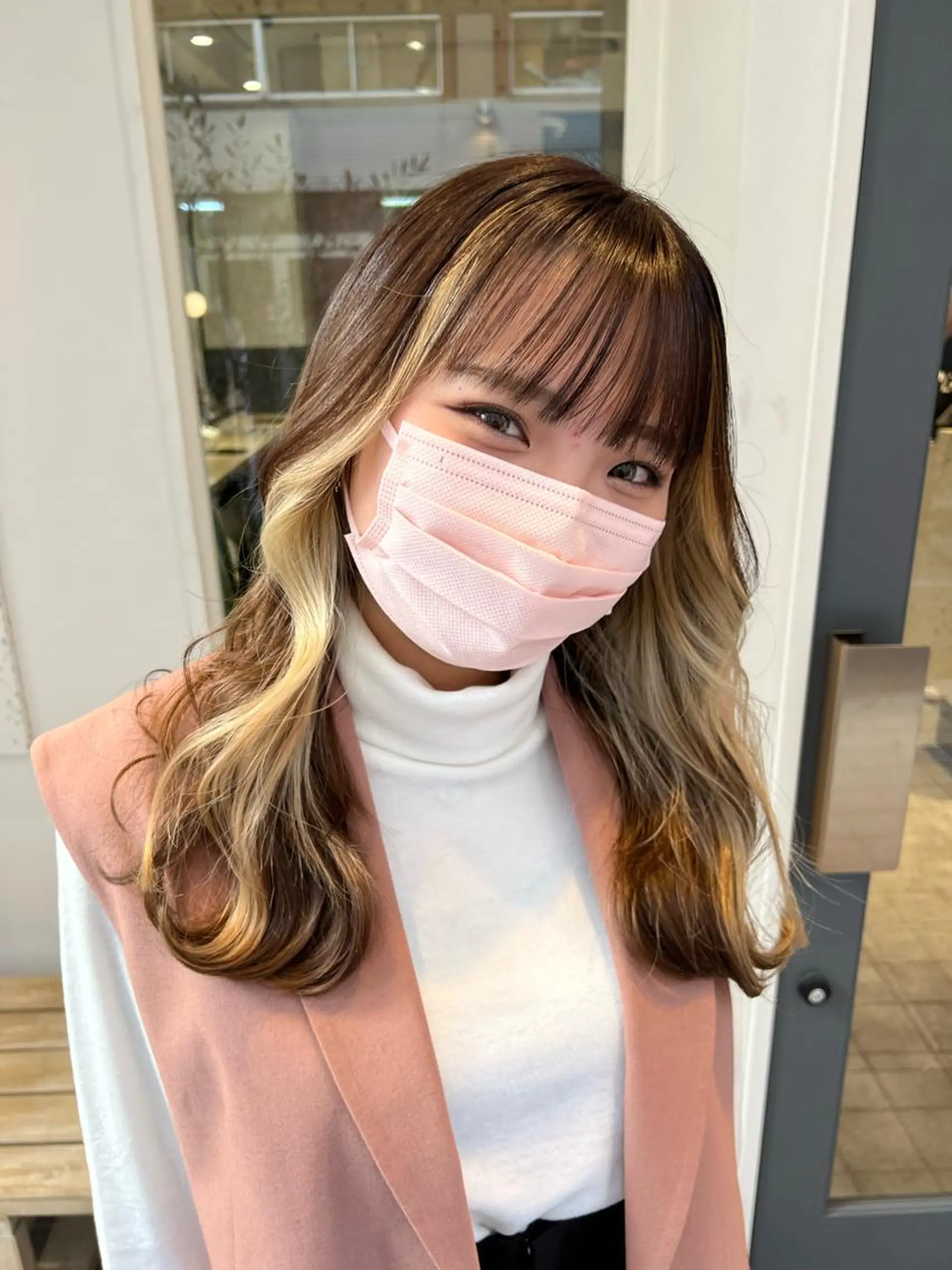 セミロング 🥀韓国ヘア🥀 宮津真菜のヘアスタイル