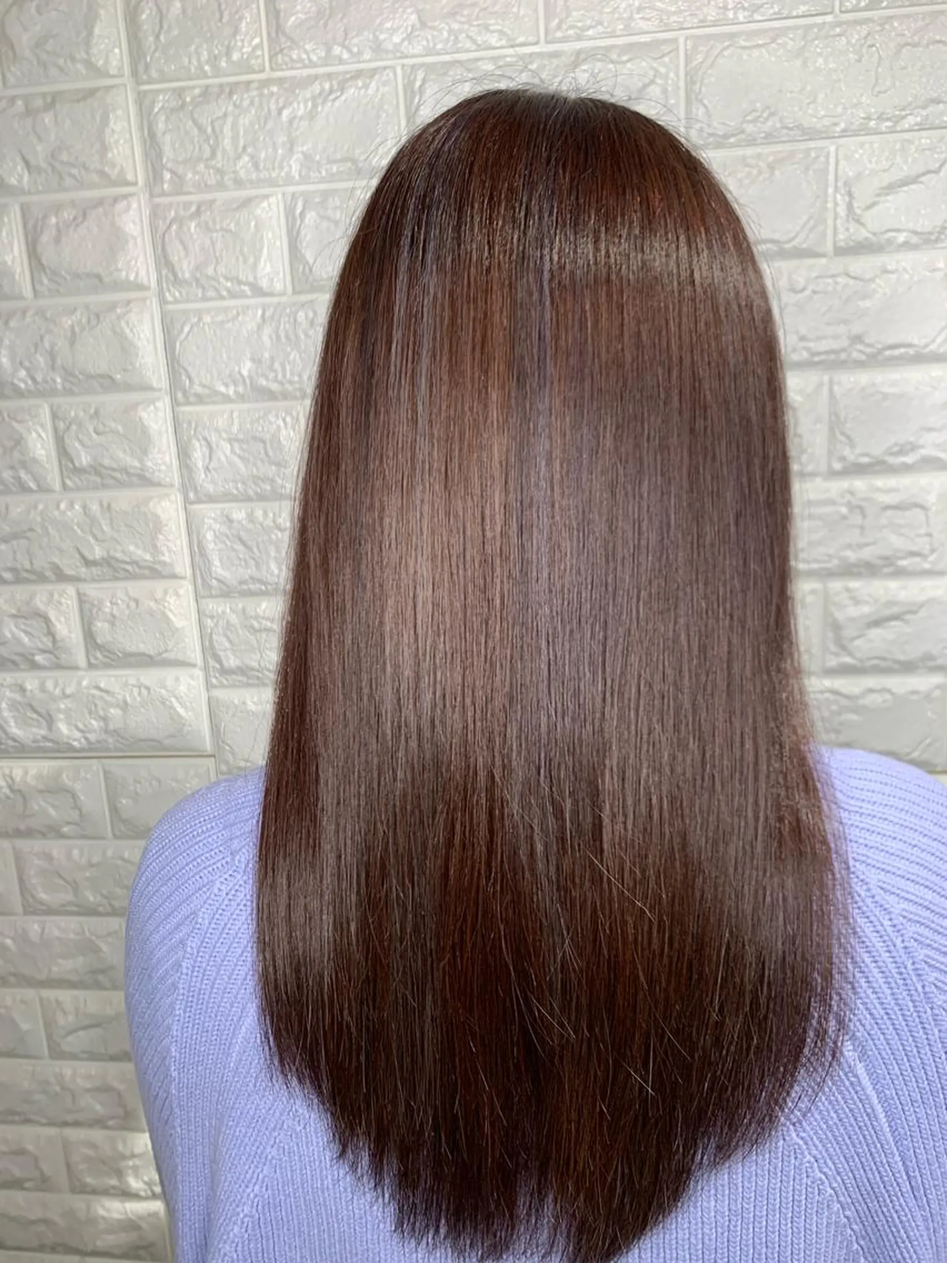 セミロング カラー ヘアアレンジ アクアカラー 髪質改善 縮毛矯正 トリートメント トリートメント ヘッドスパ Lee東三国 店長 谷辻誠志のヘアスタイル