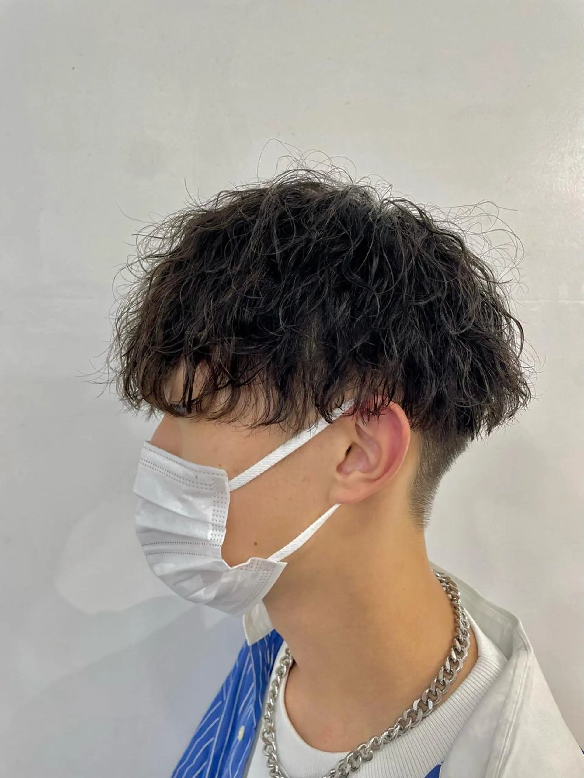 パーマ メンズ ナチュラル/ボブ/ レイヤー/後藤健吾のヘアスタイル