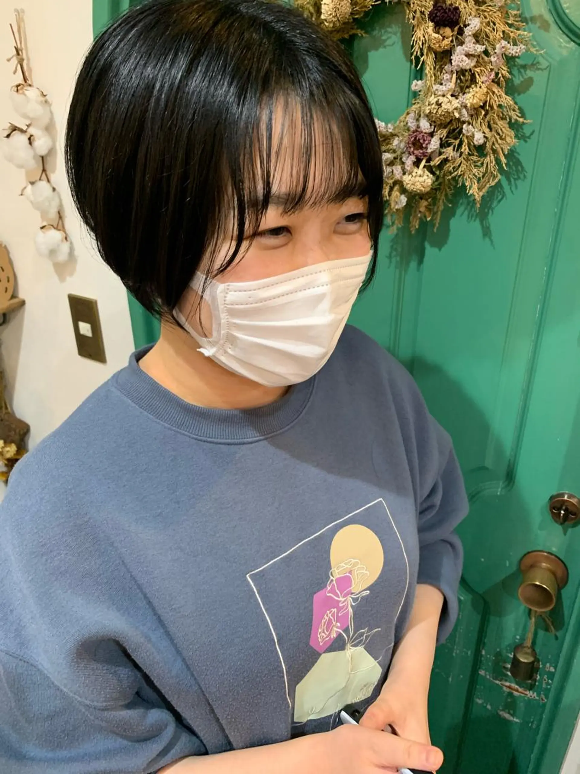 ショート カット ヘッドスパ 佐藤 美咲のヘアスタイル