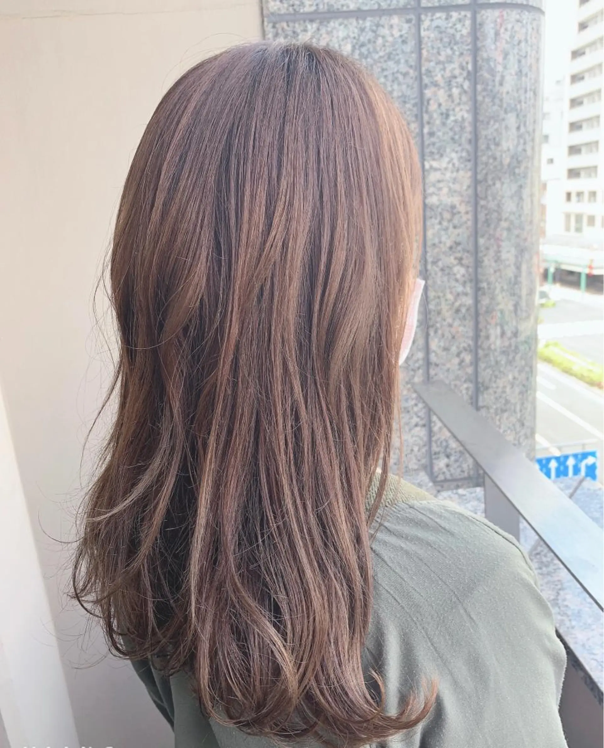 カラー アディクシーカラー ベージュカラー イルミナカラー ヘアカラー NUMBER_ ユイナのヘアスタイル