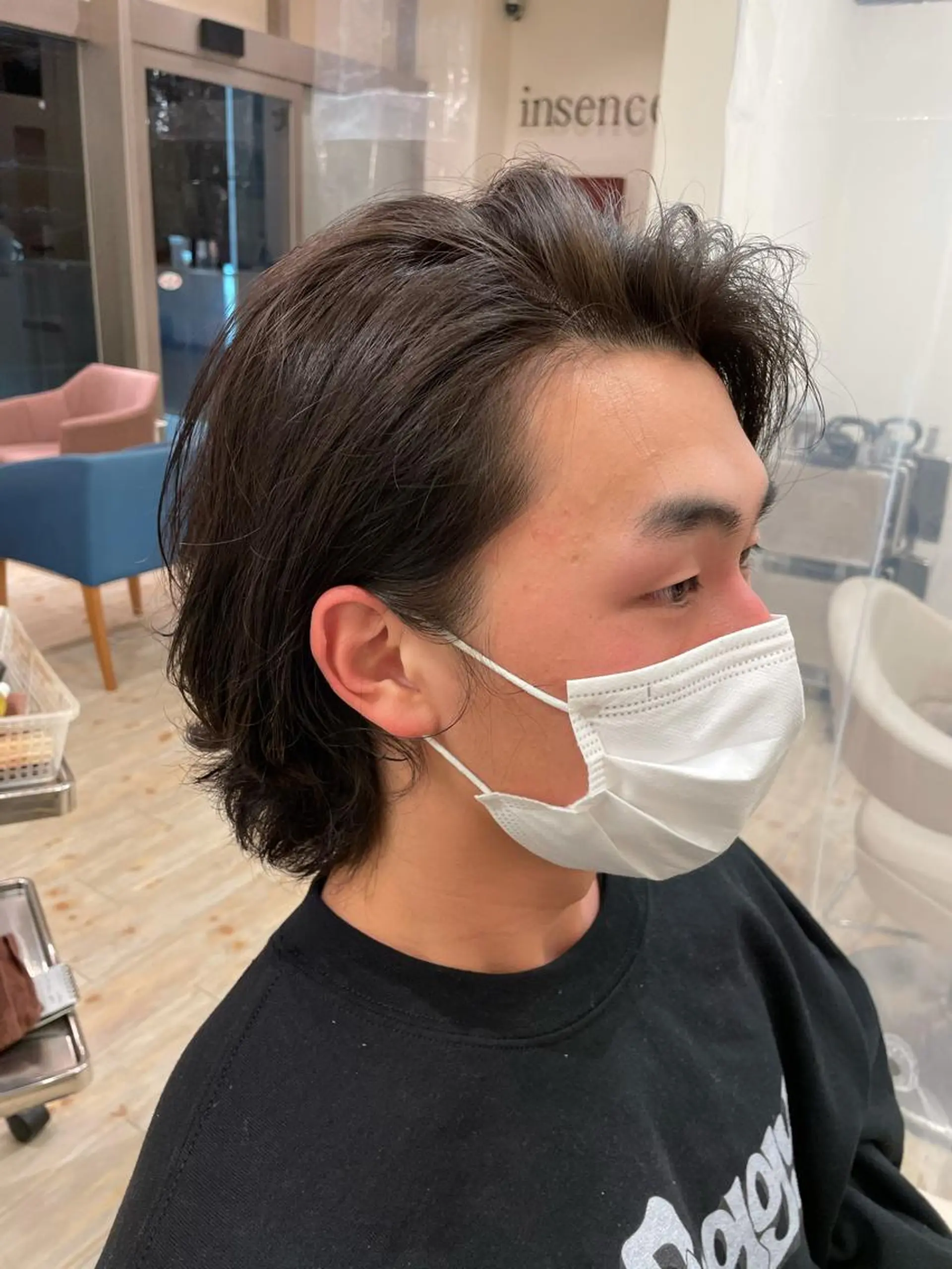 ミディアム カラー メンズ ヤノ ユリカ   🥑のヘアスタイル