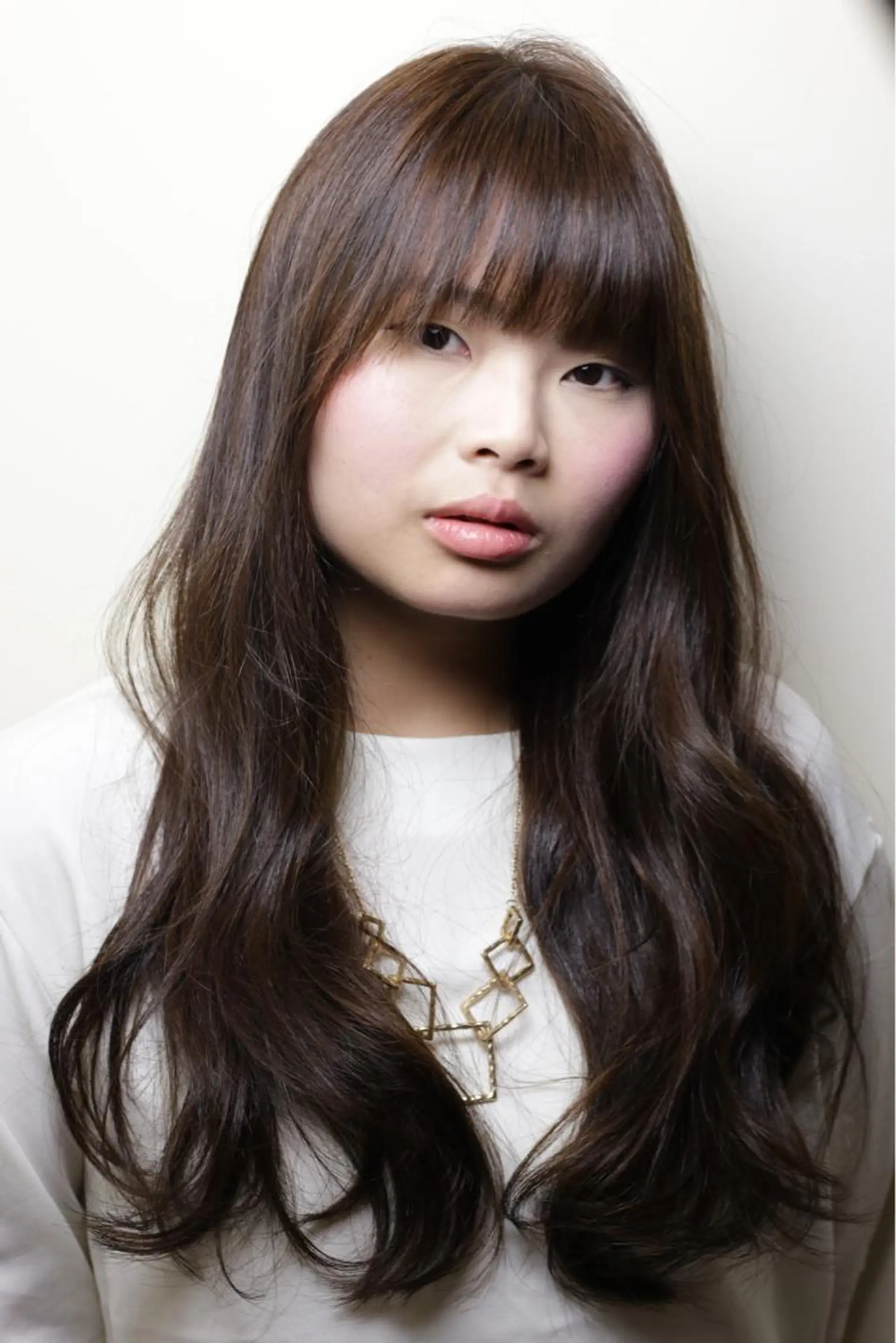 ロング カラー アッシュ タジマ ヤスヒサのヘアスタイル