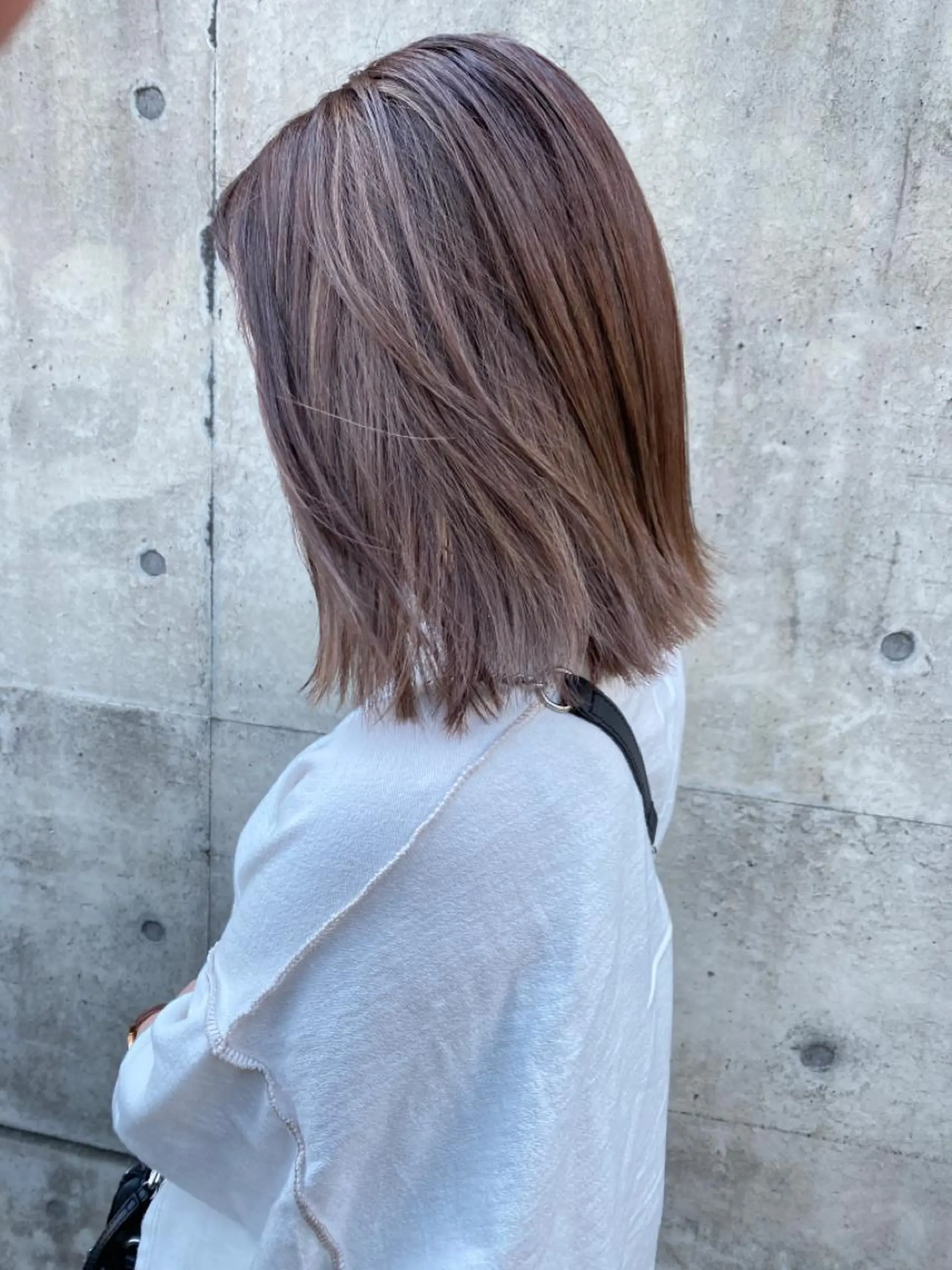 ミディアム カラー Living所属・ヨシモトリョウ 髪質改善/美髪のヘアスタイル