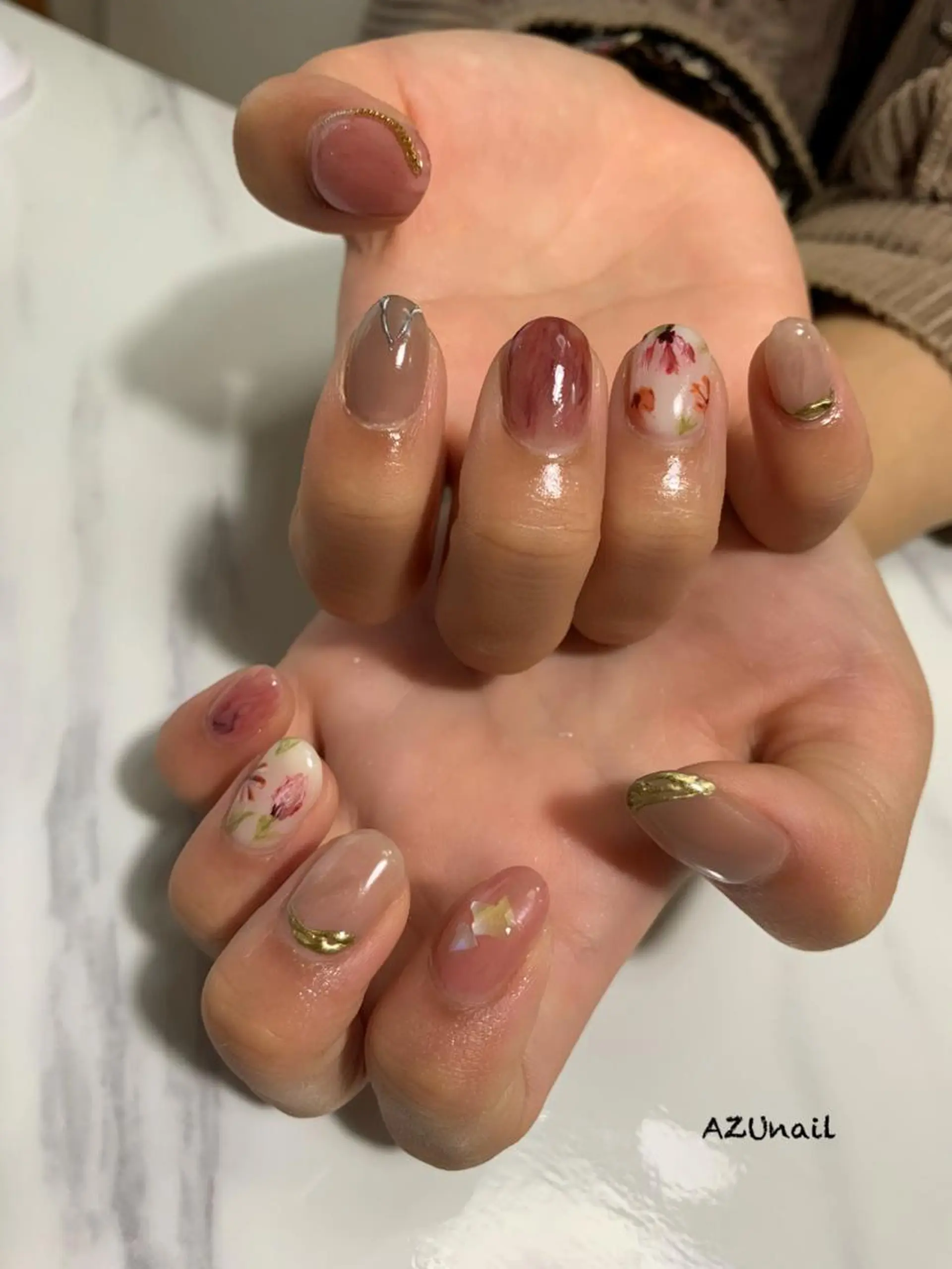 ネイル AZU nailのネイルデザイン