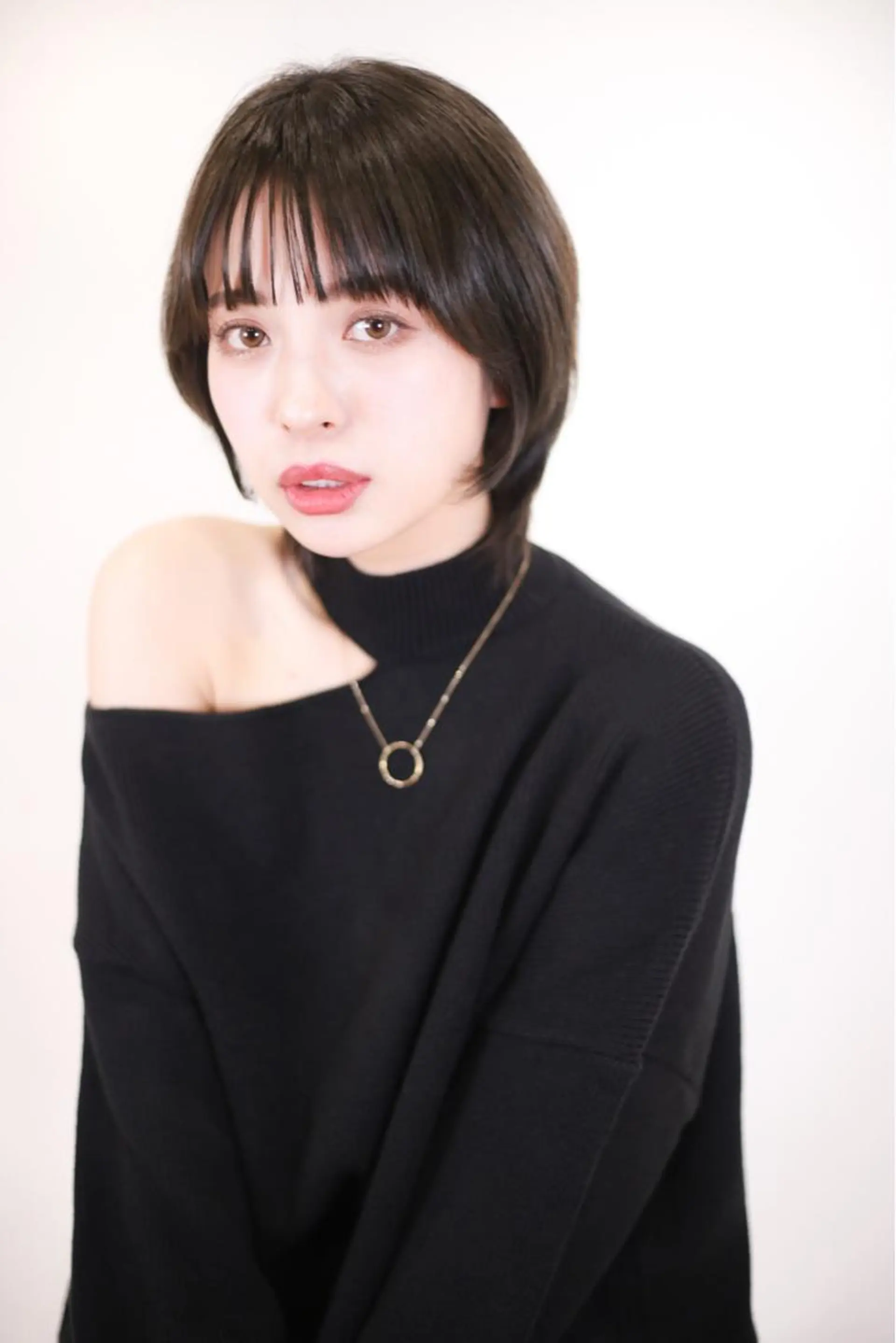 ショート ショートボブ ボブ 髪質改善 韓国風ヘア シースルーバング トリートメント ヘアセット 👑👑👑👑工藤 敬👑👑👑👑のヘアスタイル
