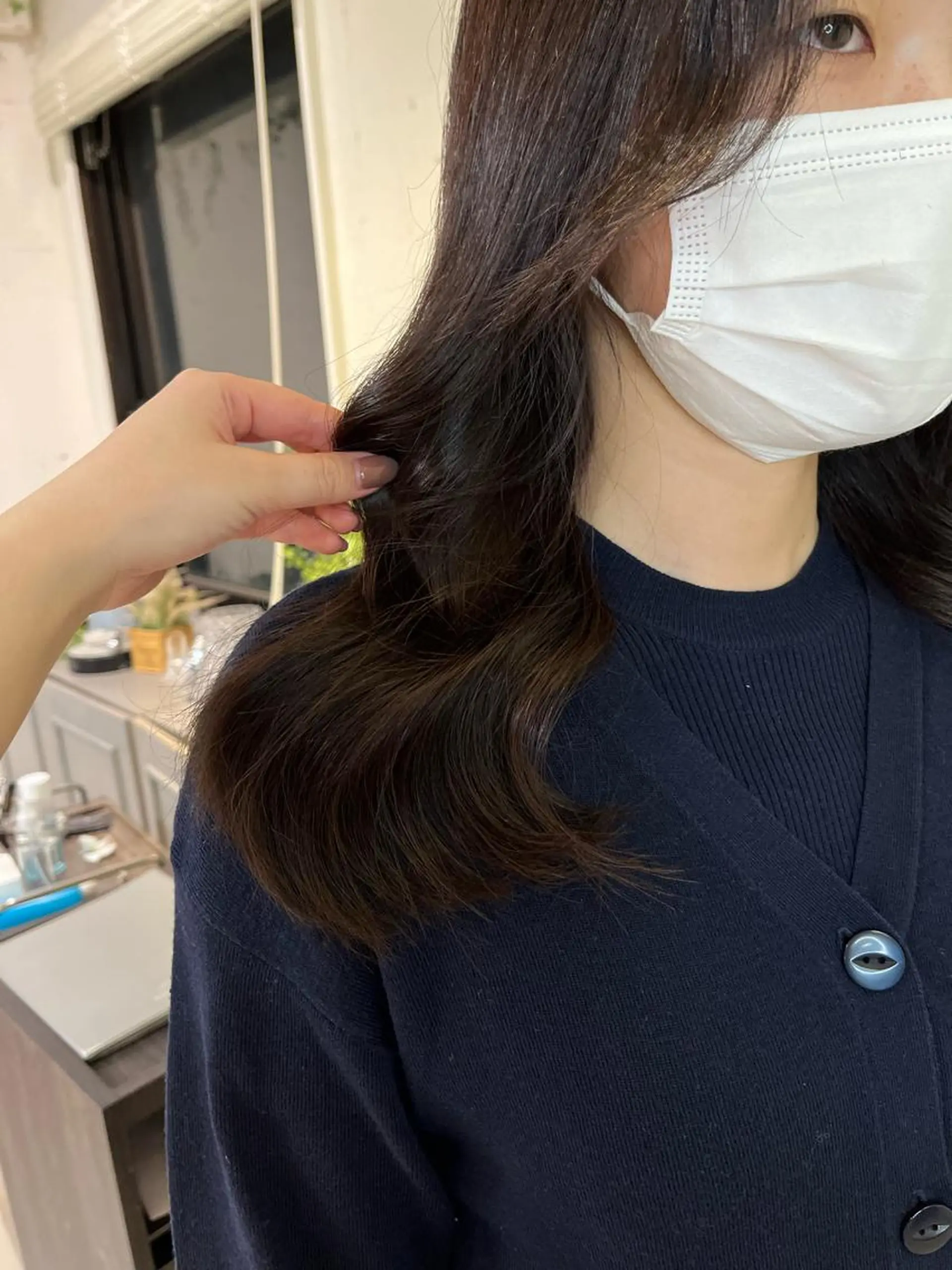 セミロング カラー Froom🌻 村上夏菜のネイルデザイン