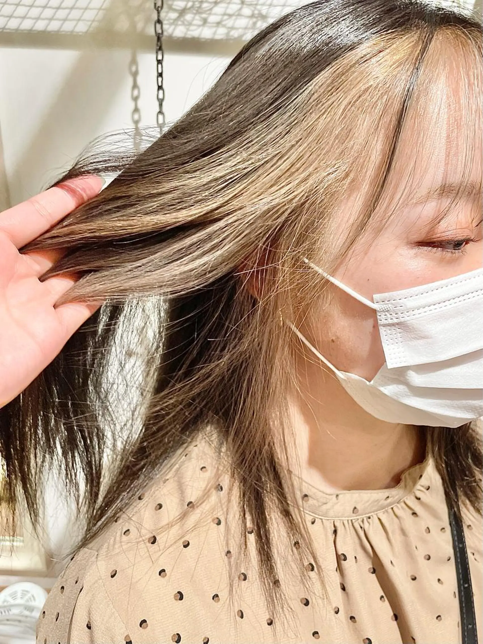 カラー ヘアカラー 🎀ボブ＋ハイトーン シュカ👶🏻のヘアスタイル