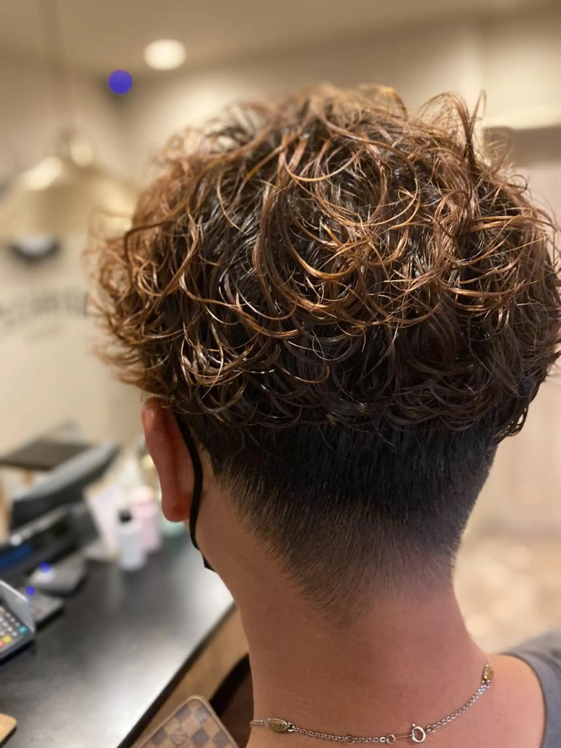 パーマ メンズ TECHRISE金山所属・ERIKO Tのヘアスタイル