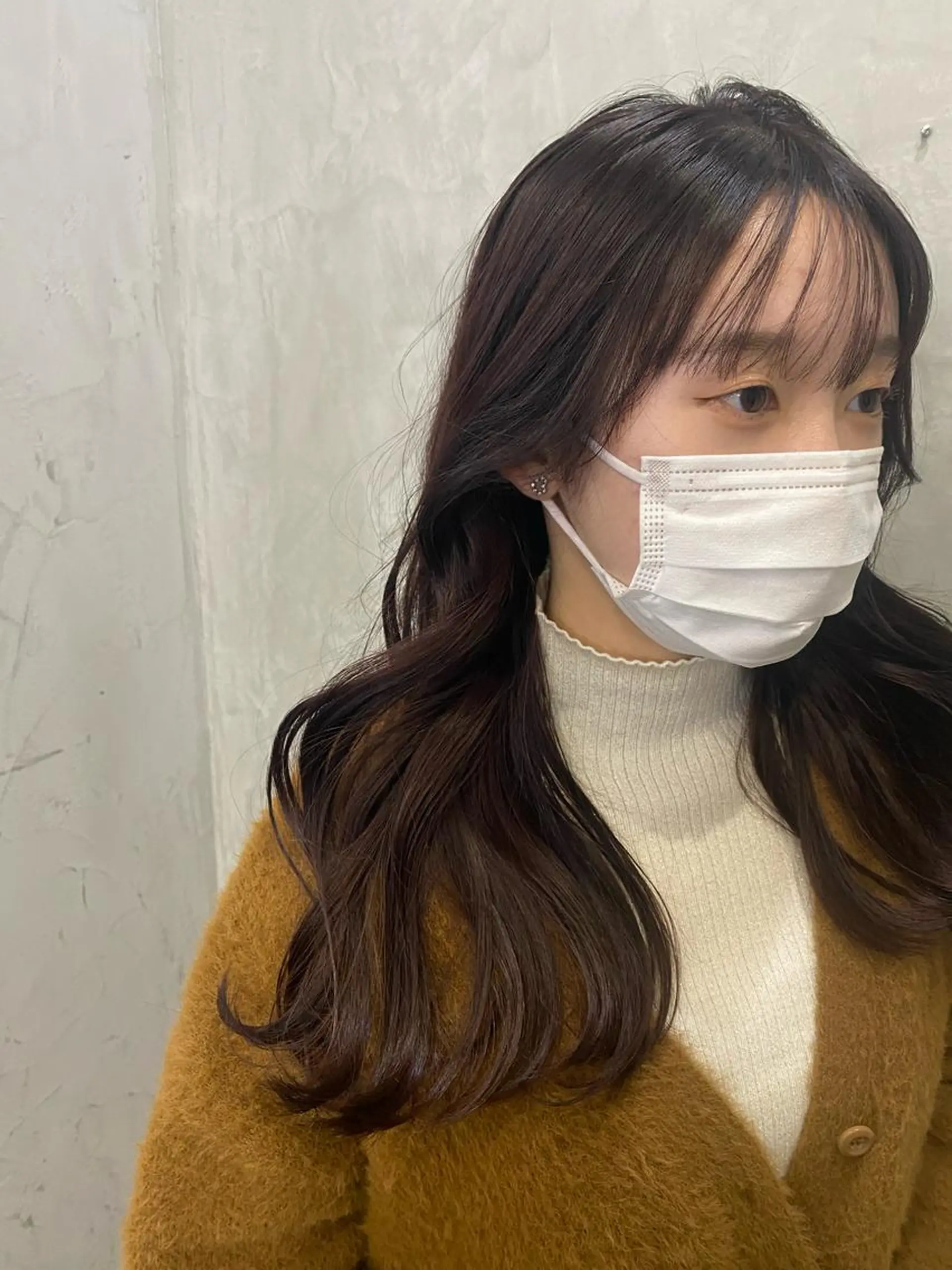 ロング カラー 佐伯 鼓乃美のヘアスタイル