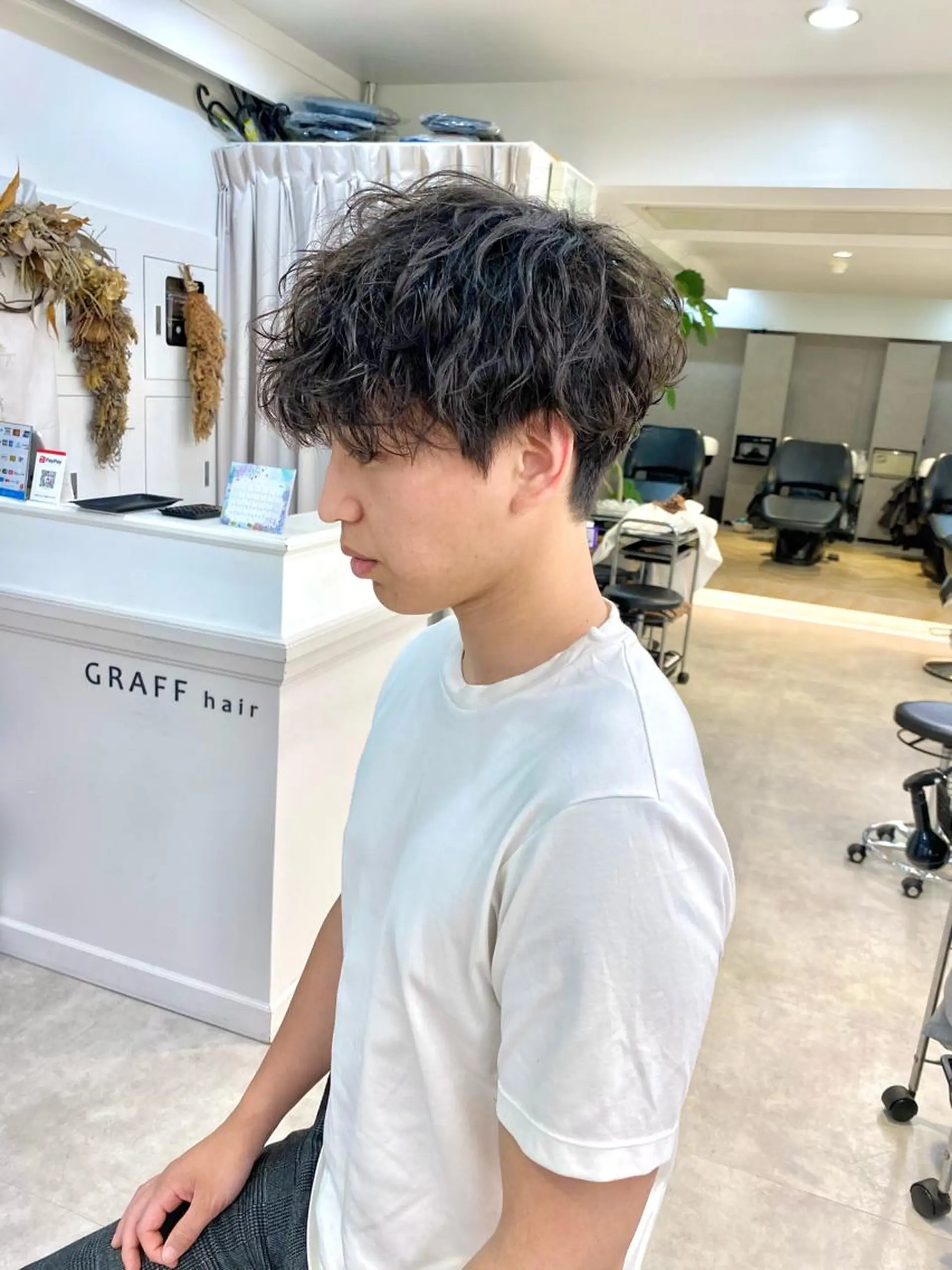 メンズ 会田 渡夢のヘアスタイル