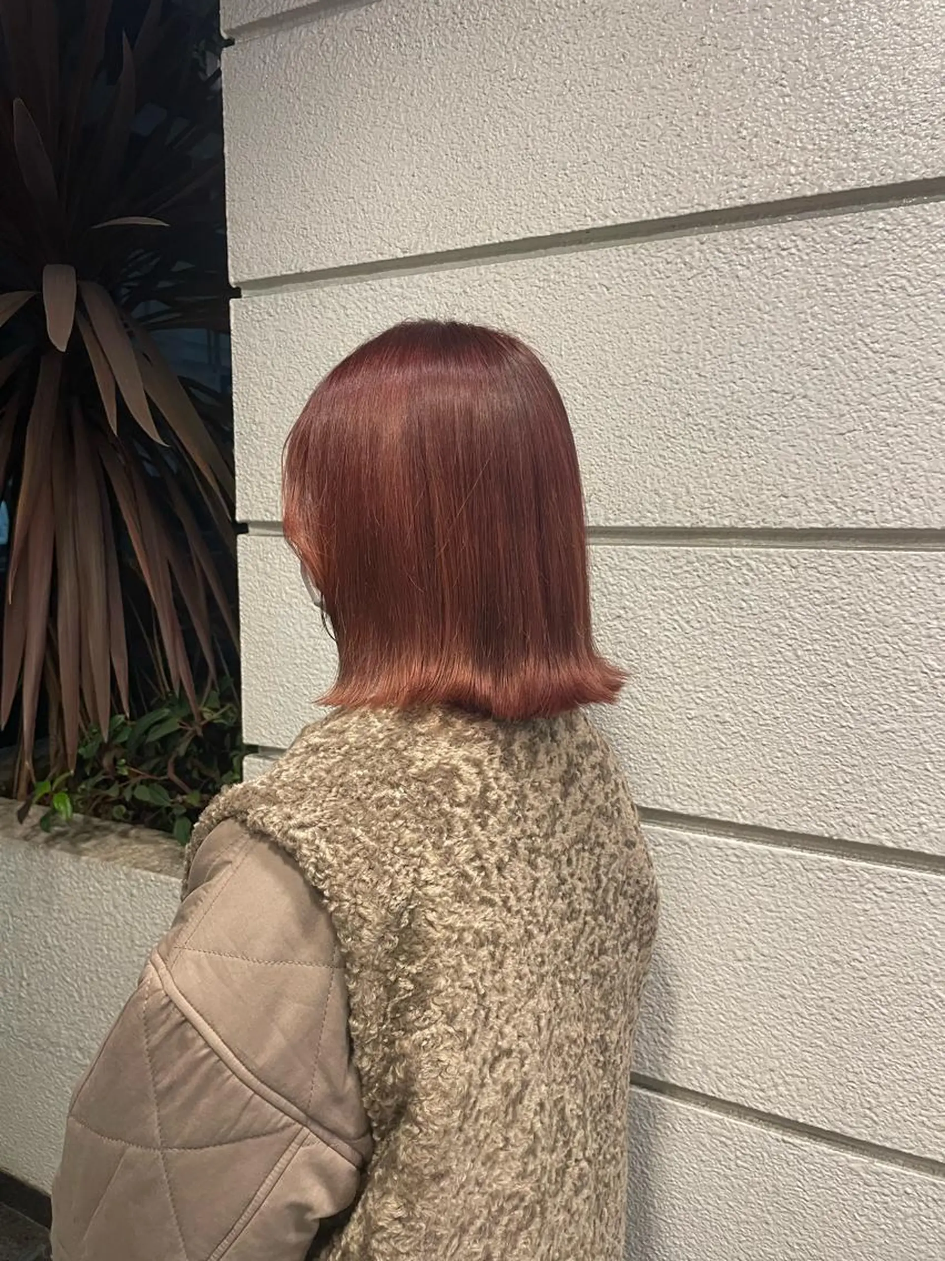 ミディアム カラー une所属・kunimi harukaのヘアスタイル