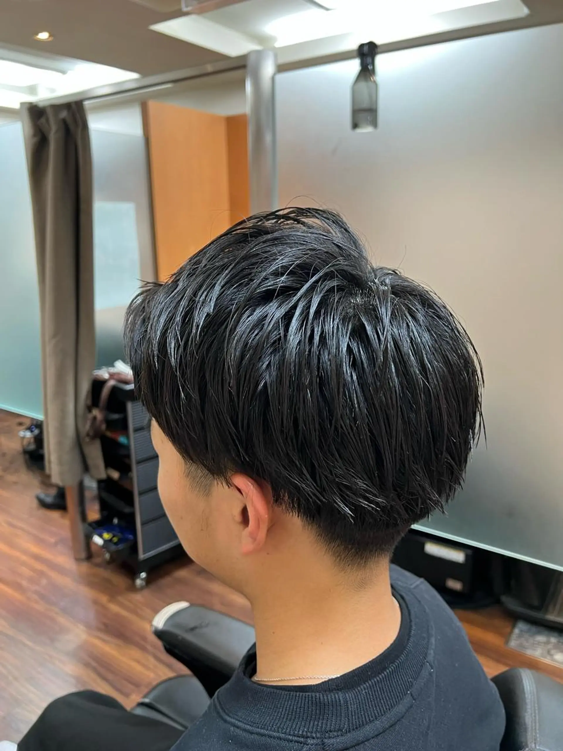 ミディアム メンズ専用 佐々木のヘアスタイル