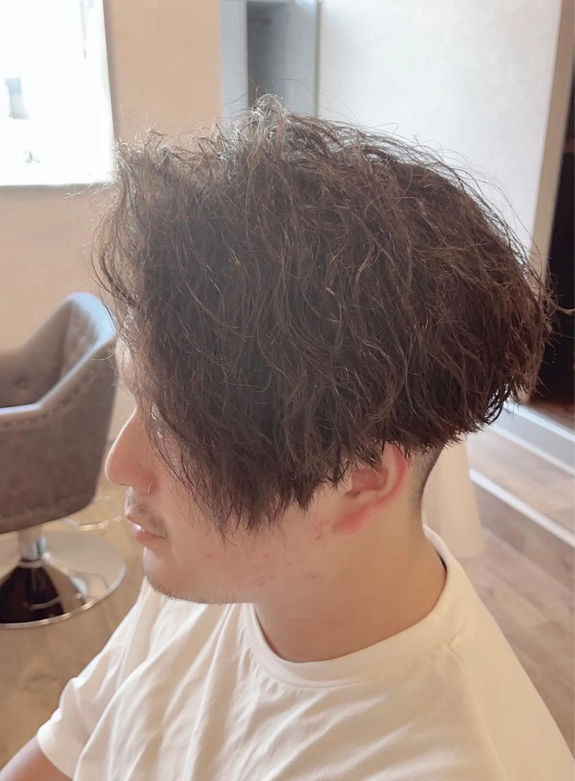 ショート メンズ カット パーマ 【DECIDE L.A.W】氏原　将のヘアスタイル