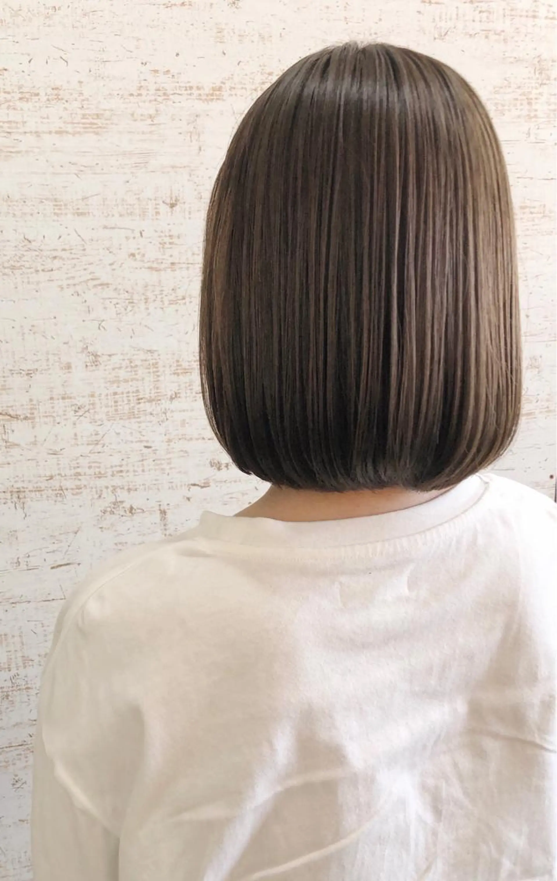 ミディアム カラー ケアブリーチ /髪質 改善/古橋圭史郎のヘアスタイル