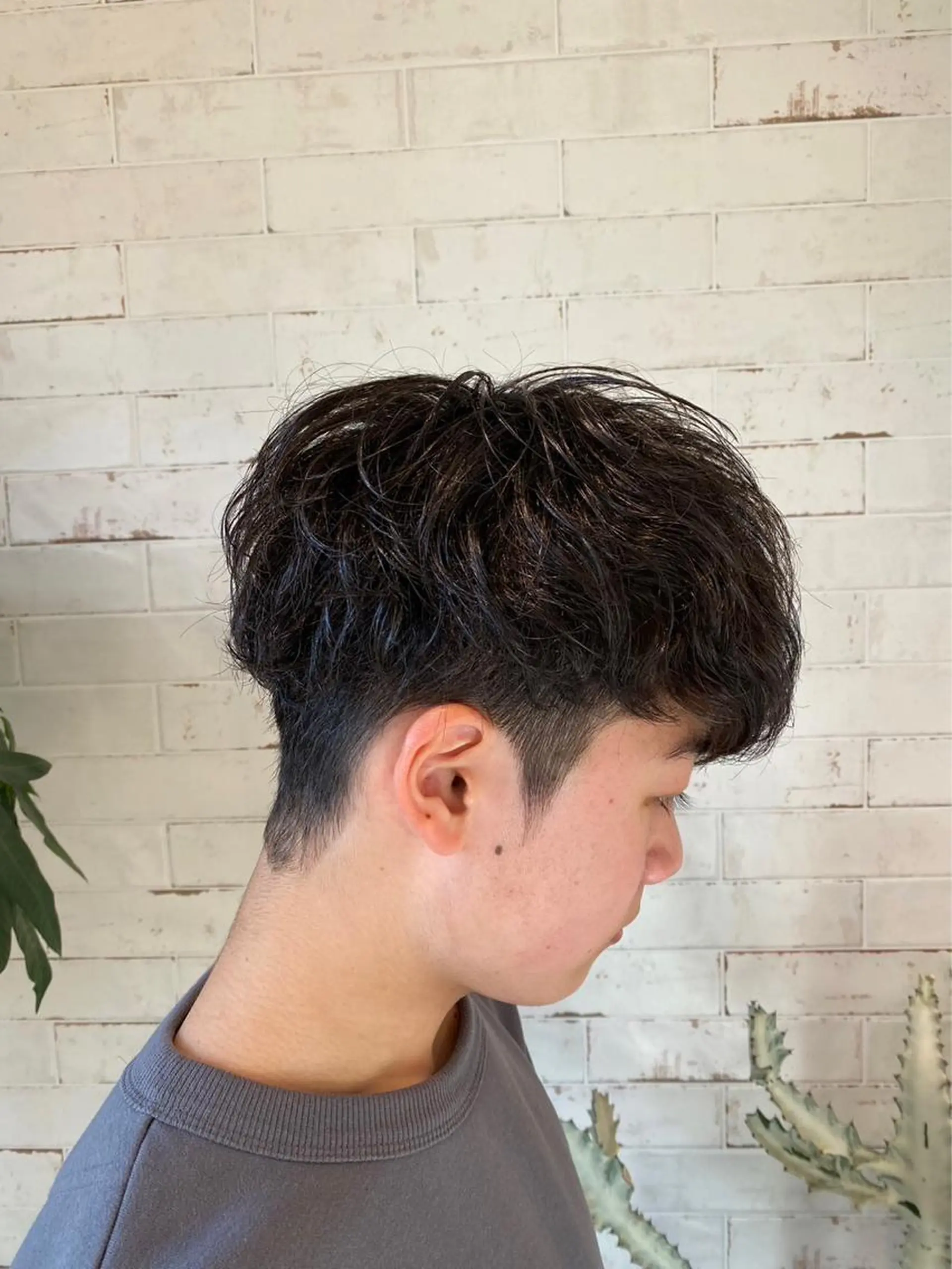 パーマ メンズ カット 井澤 飛翔のヘアスタイル