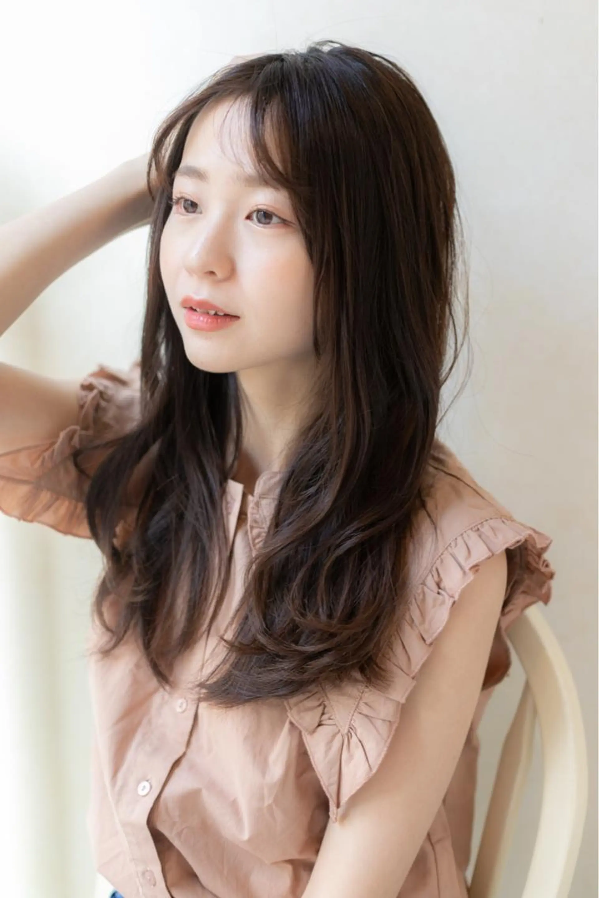 ロング パーマ 佐川 友里のヘアスタイル