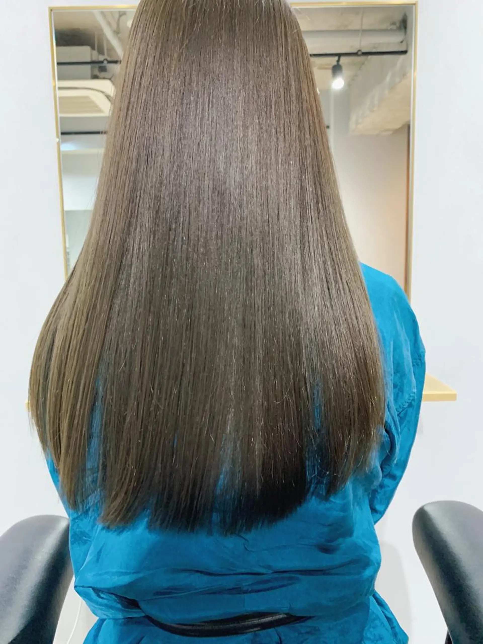 ロング カラー ボブパーマコテ巻き風 パーマNo1深江秀平のヘアスタイル