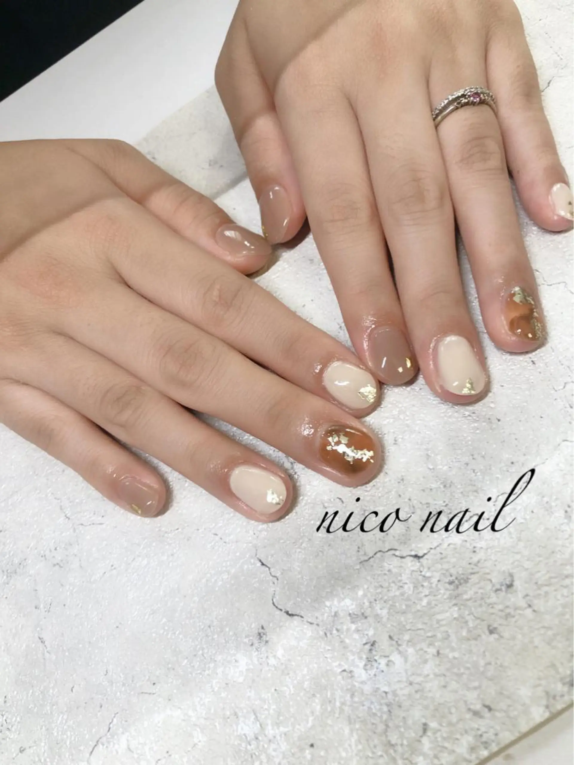 ネイル 香芝市ネイルサロン nico nailのネイルデザイン