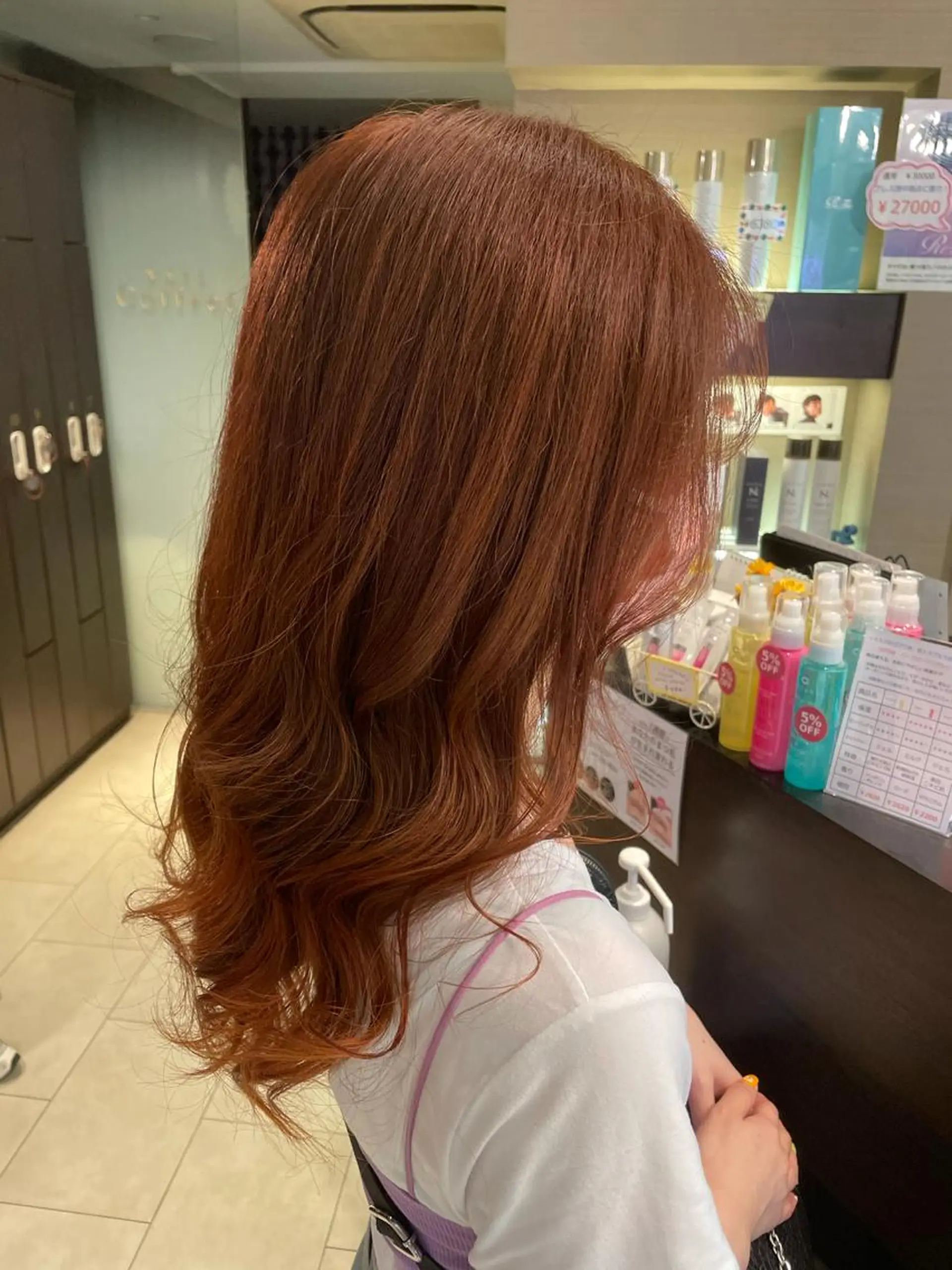 ロング 'comma rinkaのヘアスタイル