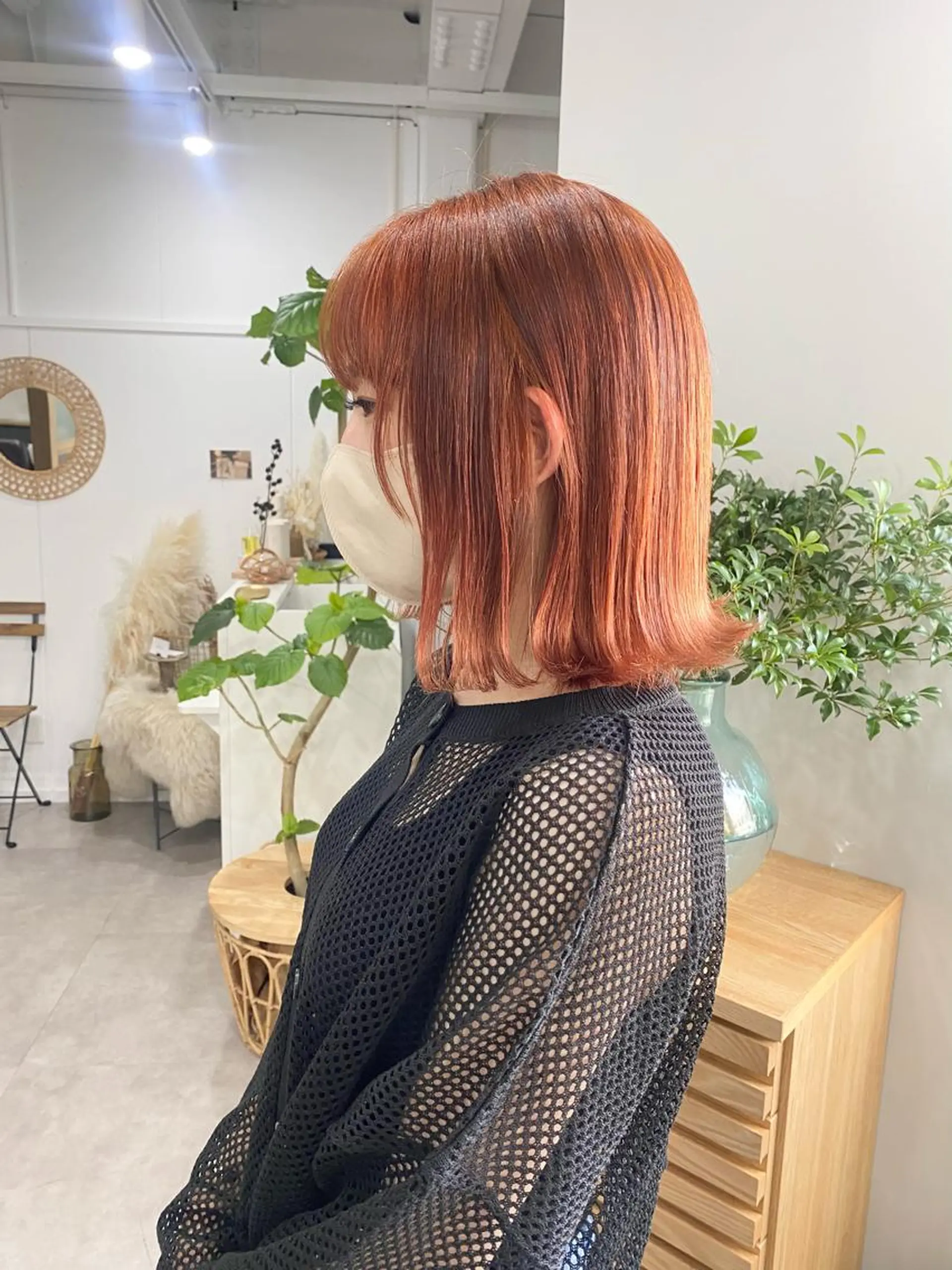ミディアム カラー ヘアアレンジ ひなの .のその他イメージ