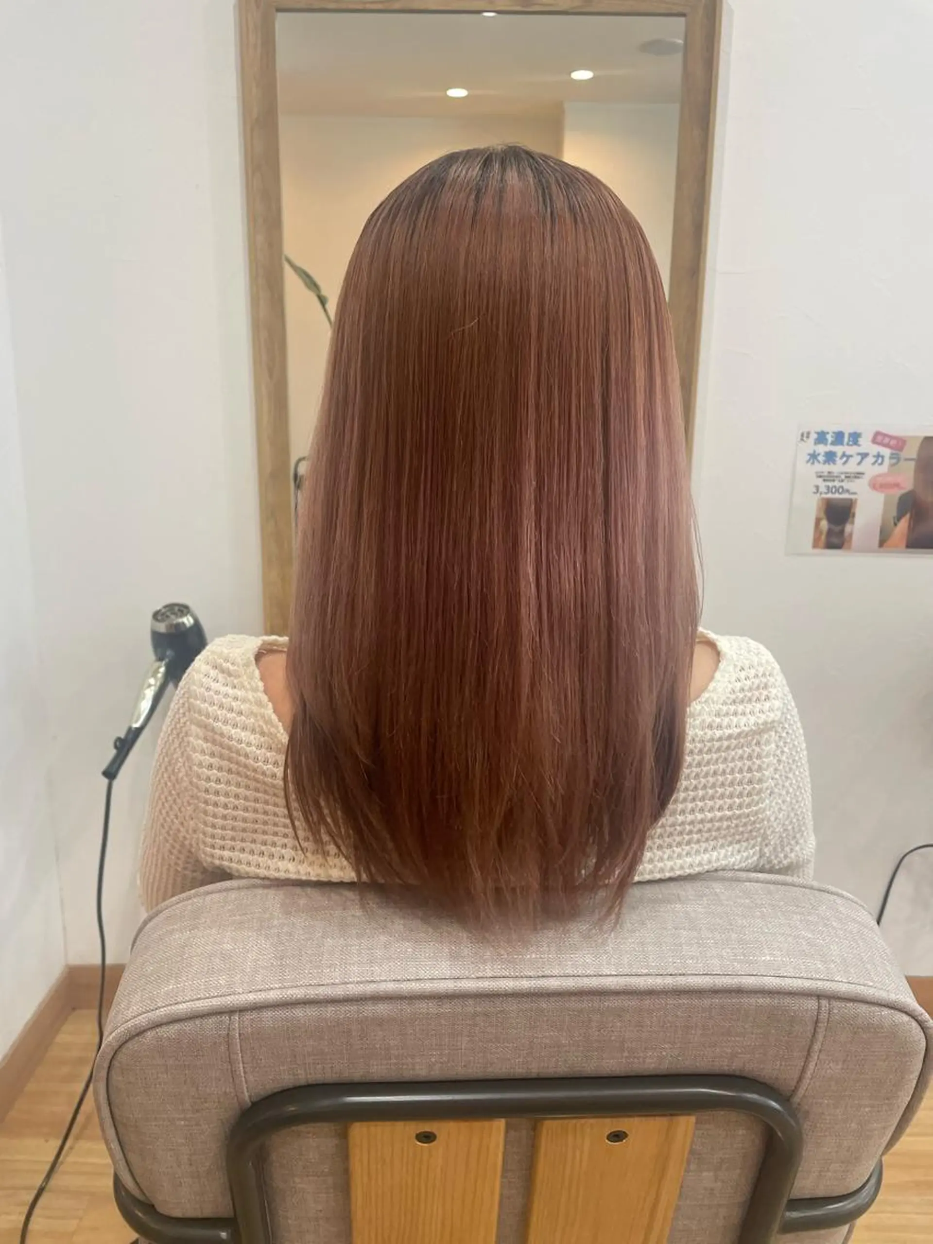 ミディアム 酸性ストレート Era Hatsuneのヘアスタイル