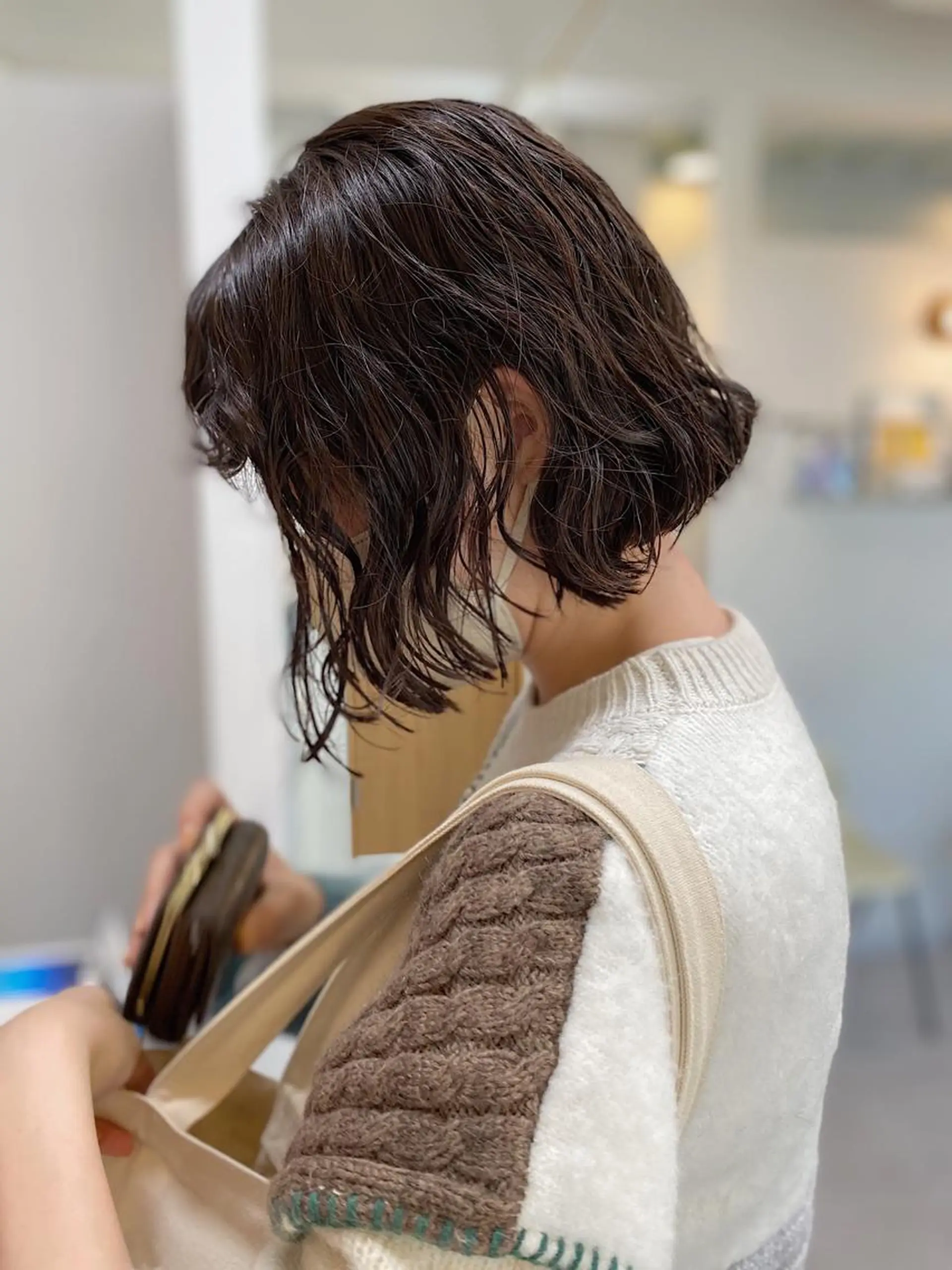 ショート パーマ ノグチ ユウキ/ボブのヘアスタイル