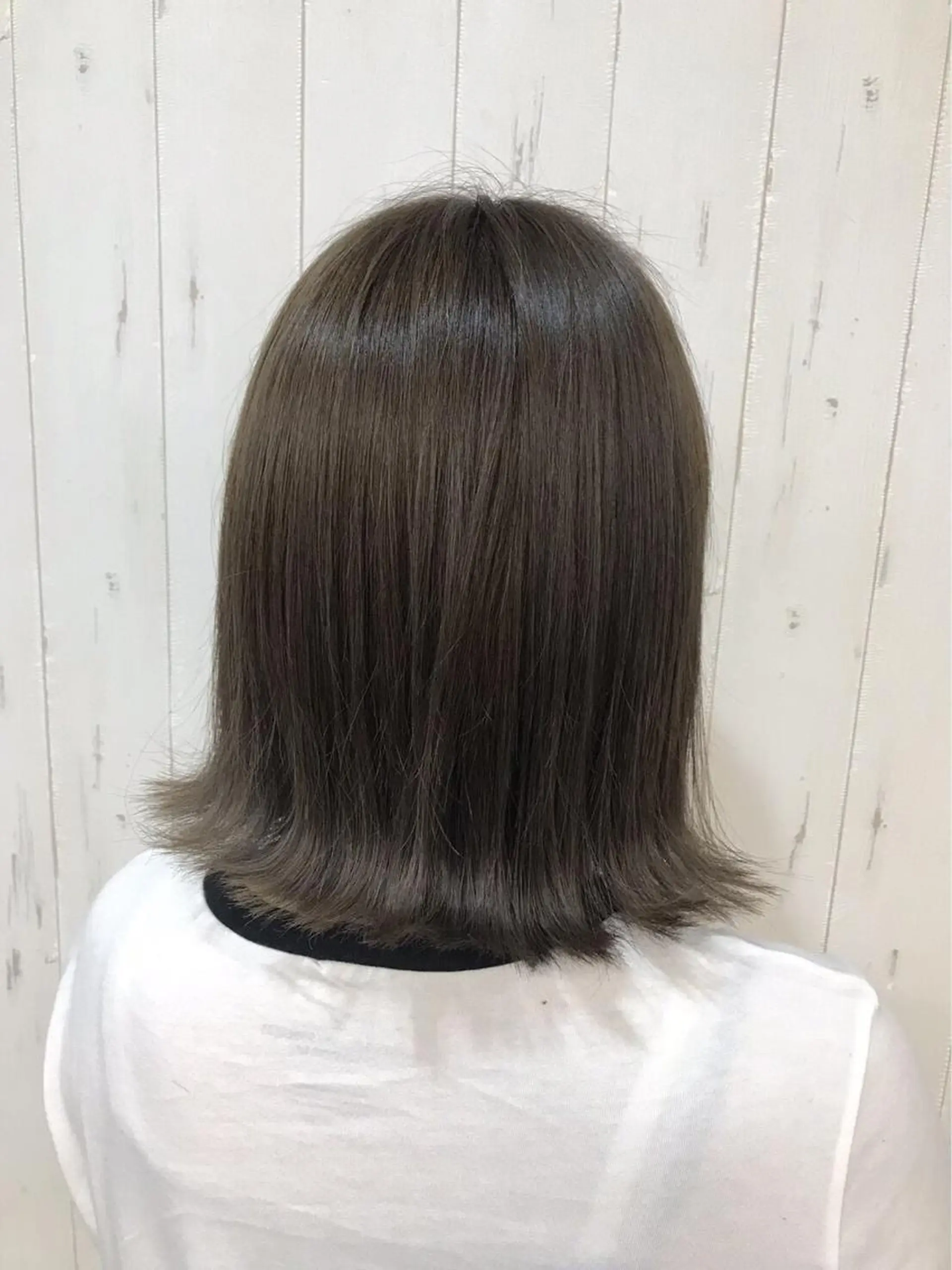 ミディアム カラー パーマ ヘアアレンジ キッズ ネイル マツエク・マツパ M字・前髪割れ 改善メンズ特化/栢沼のヘアスタイル