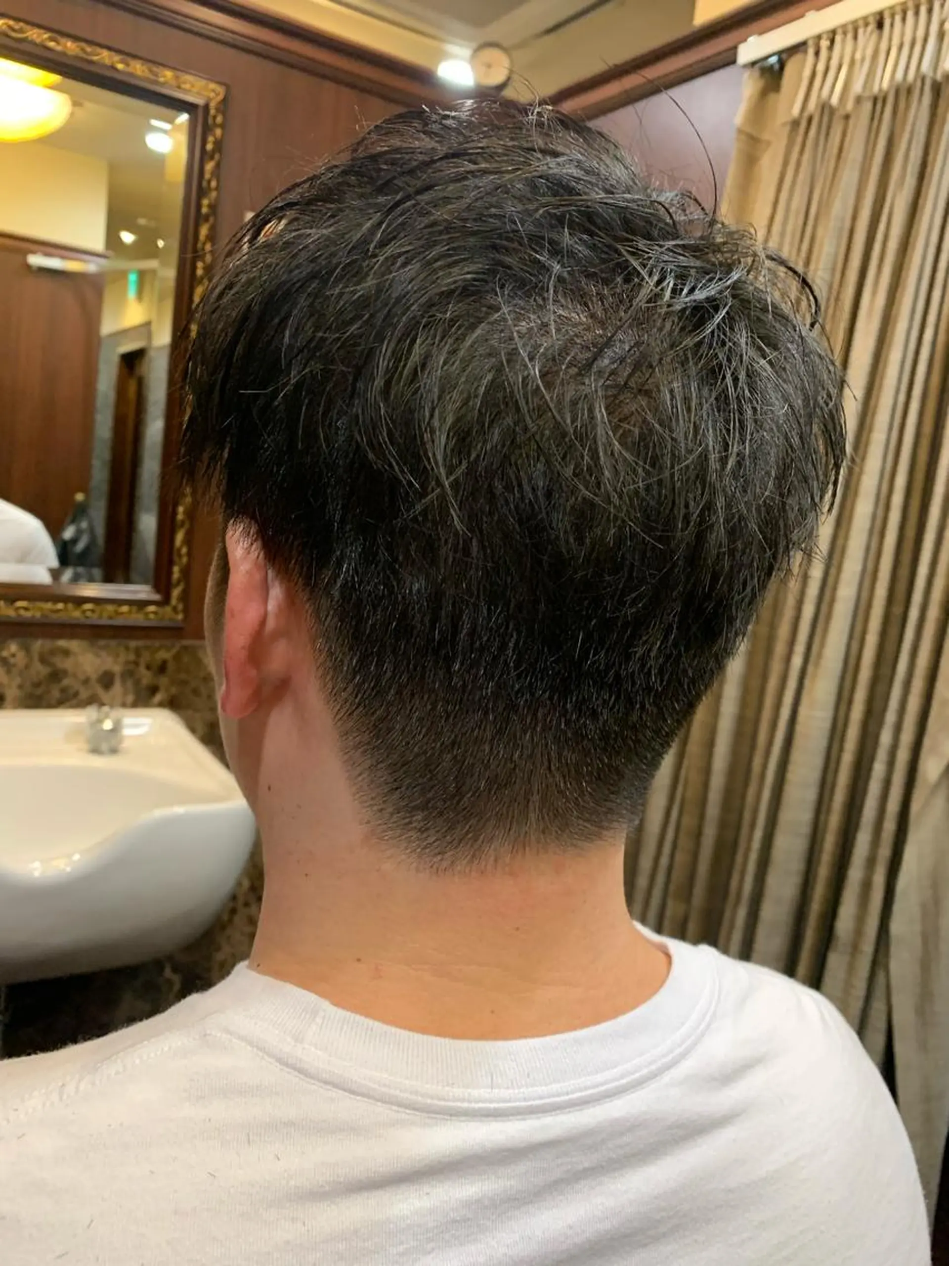 ショート メンズ 羽木 隆徒のヘアスタイル