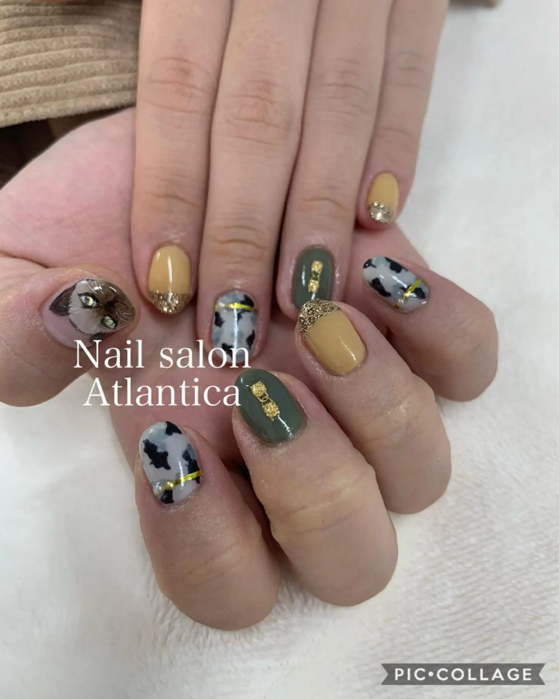 ネイル ハンドネイル Nail salon ✩ ｱﾄﾗﾝﾃｨｶのネイルデザイン