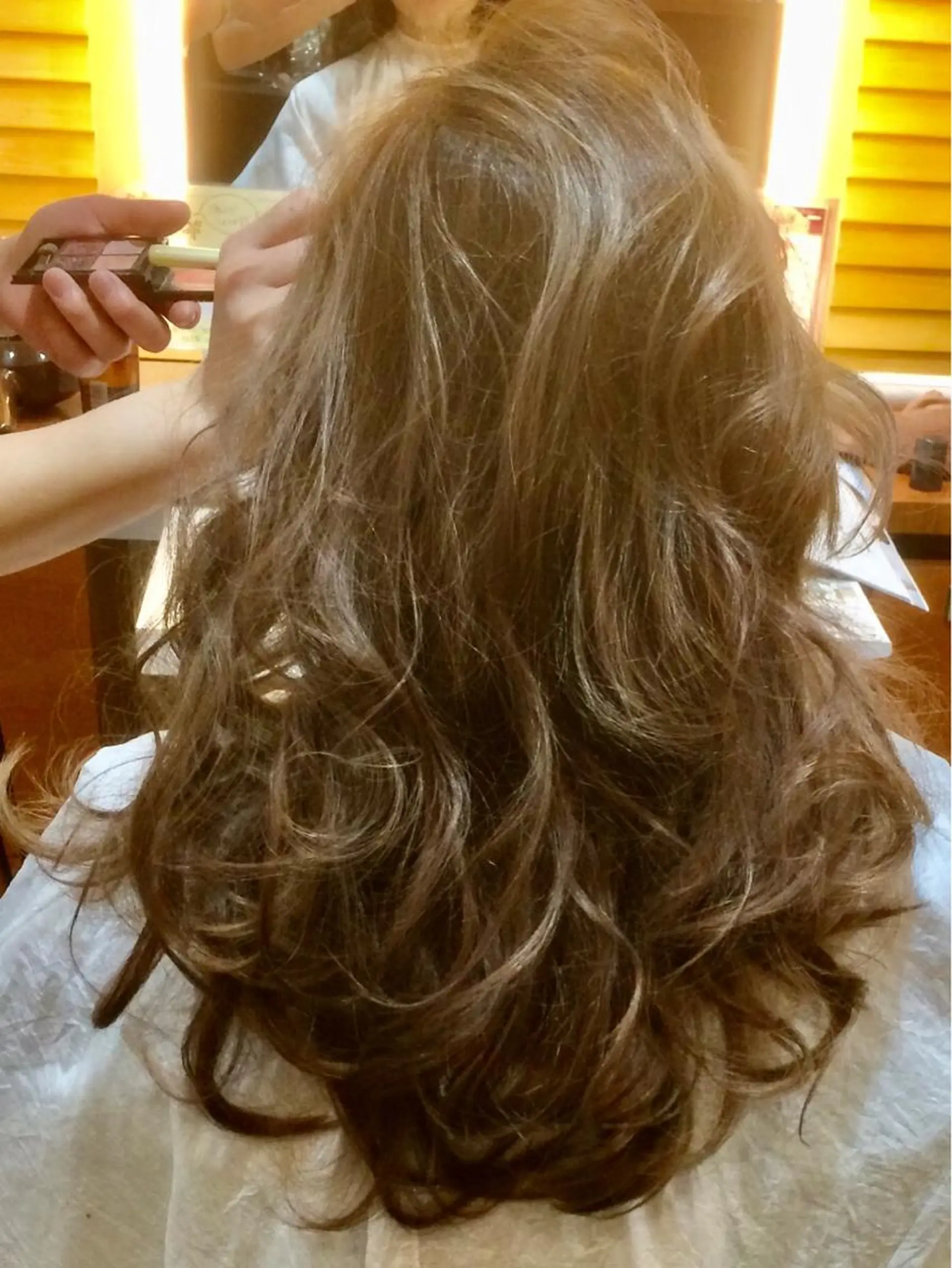 ロング カット ヘアカラー トリートメント 金子 直樹のヘアスタイル