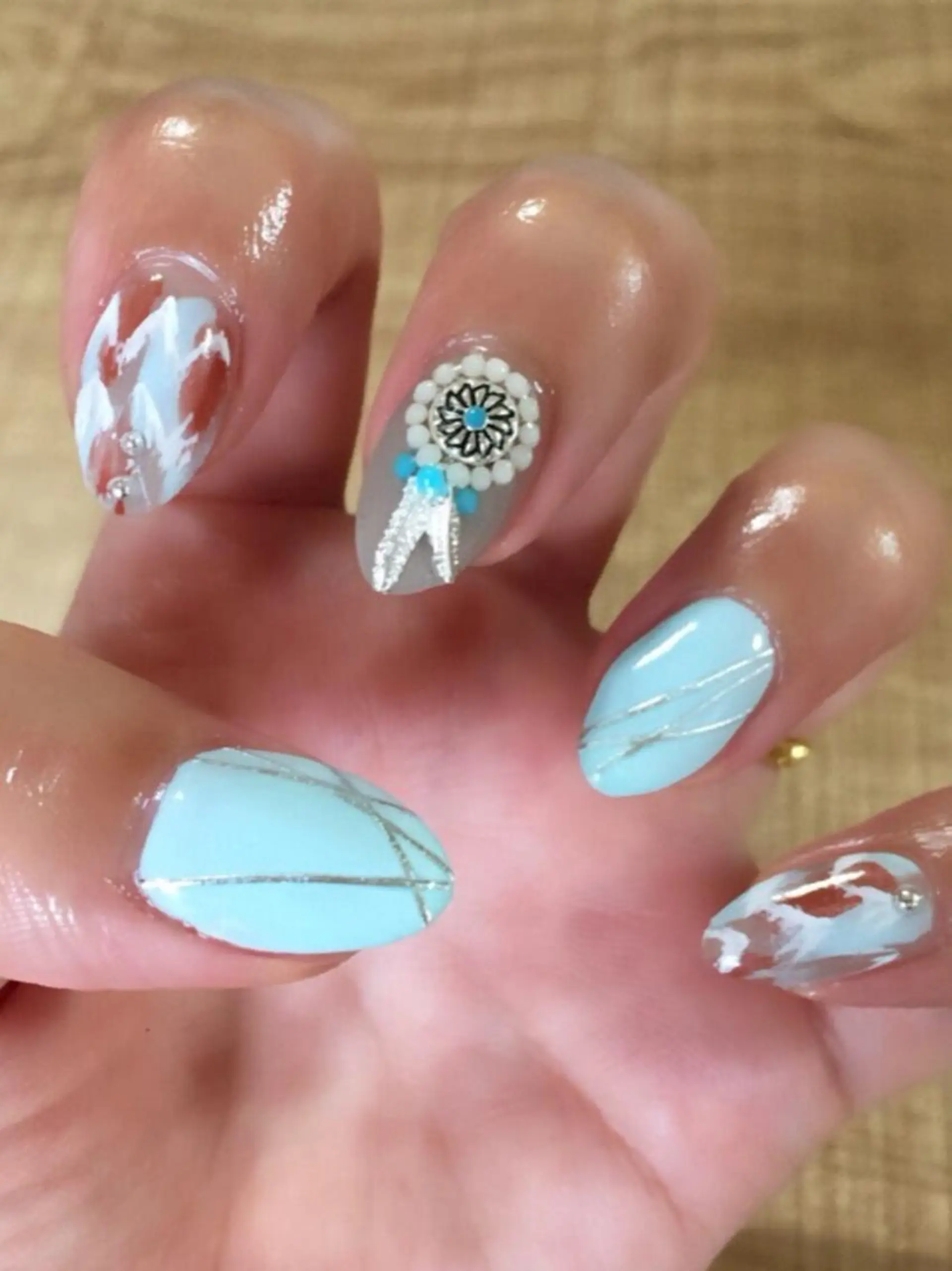 ネイル ツメトマツゲ .のネイルデザイン