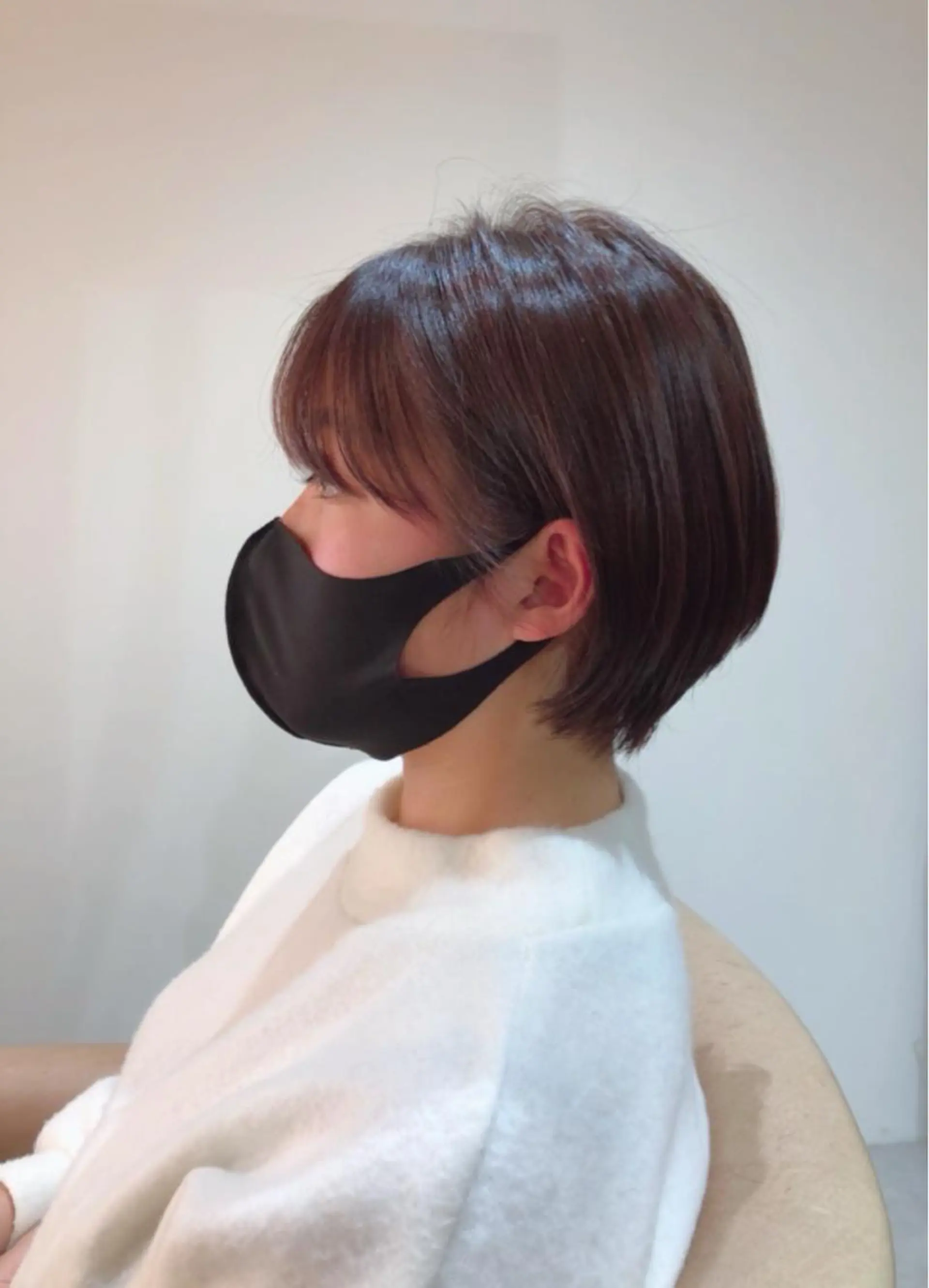 ショート ショートボブ 丸みショート ボブ ショートヘア カット 髪質改善特化 谷口祐綺のヘアスタイル