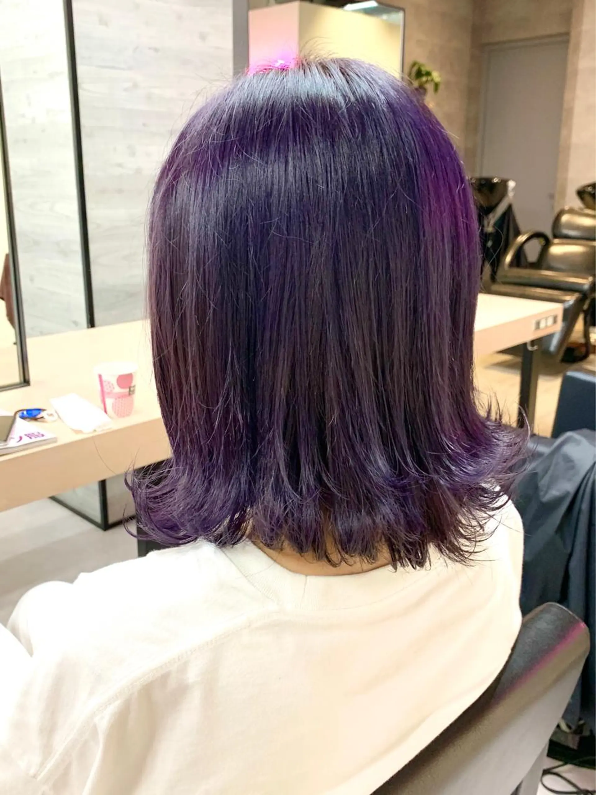 ミディアム カラー カット ヘアカラー トリートメント ❤️Ruminate 日暮里店❤️のヘアスタイル