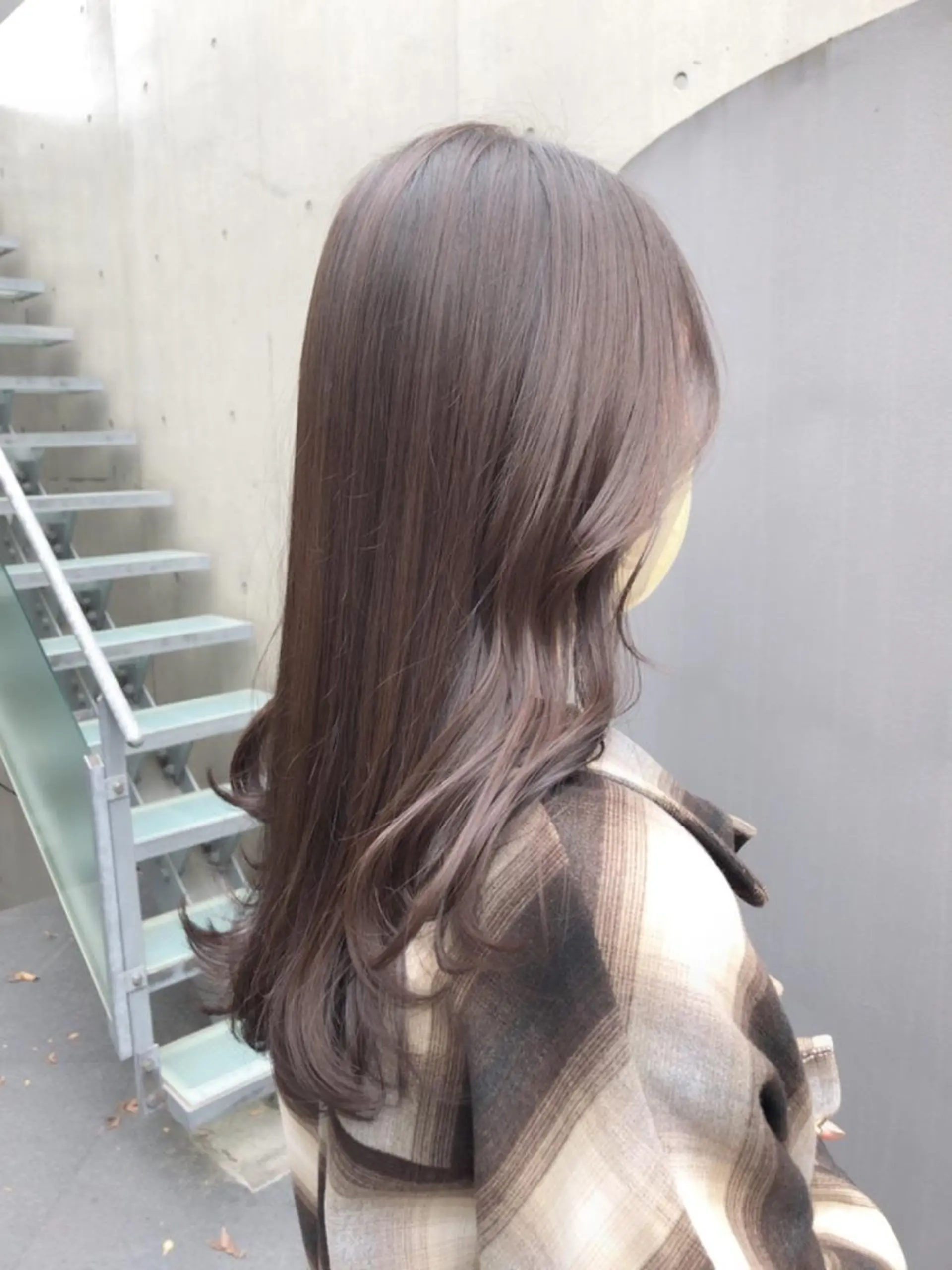 ロング カット ヘアカラー トリートメント ヘッドスパ ヘアセット ✨透明感ケアカラー✨ 長野ゆきなのヘアスタイル