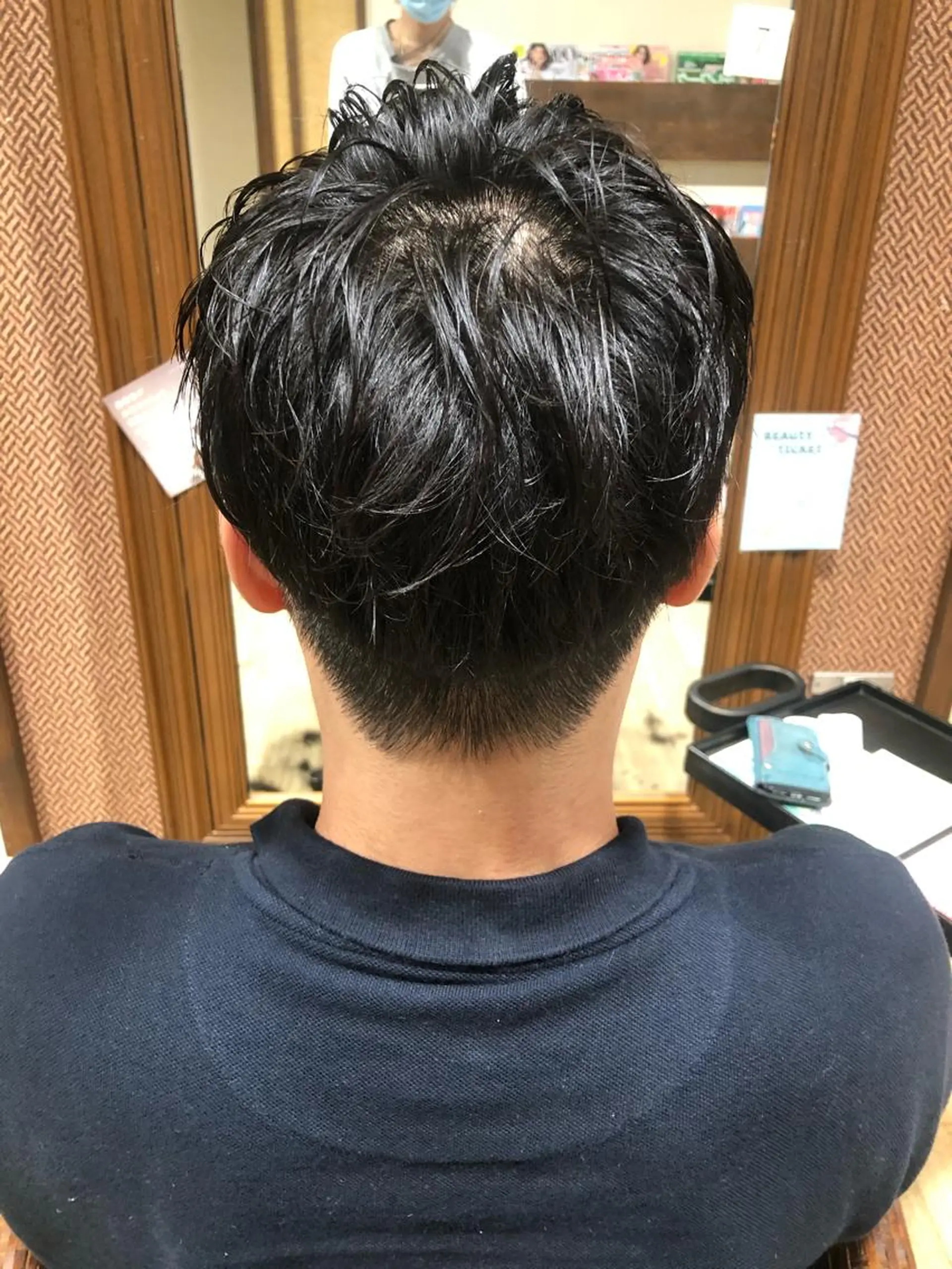 ショート パーマ メンズ パーマ/ハイトーン スパイキー/神田正紀のヘアスタイル