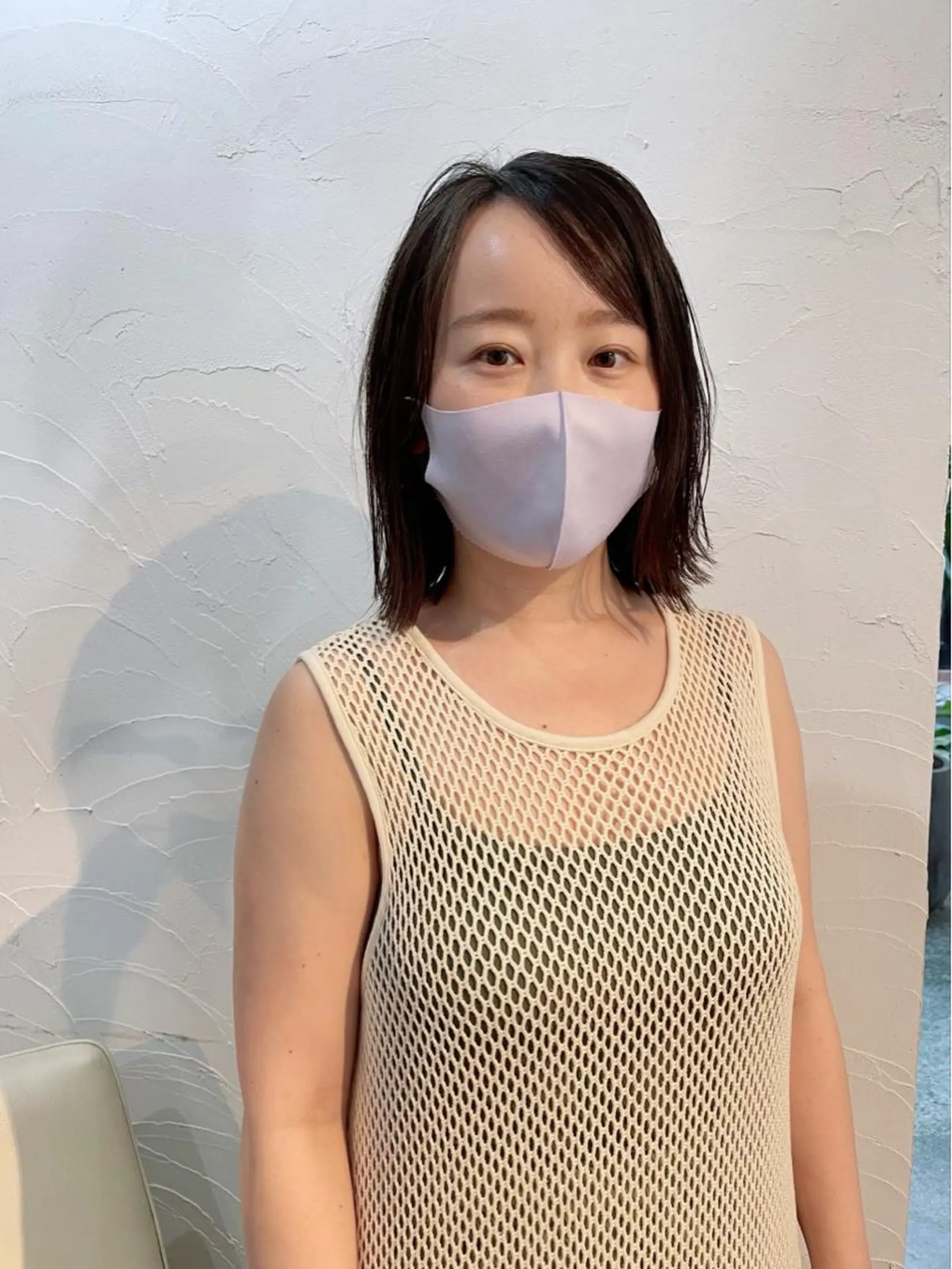 ミディアム 高橋 愛美のヘアスタイル