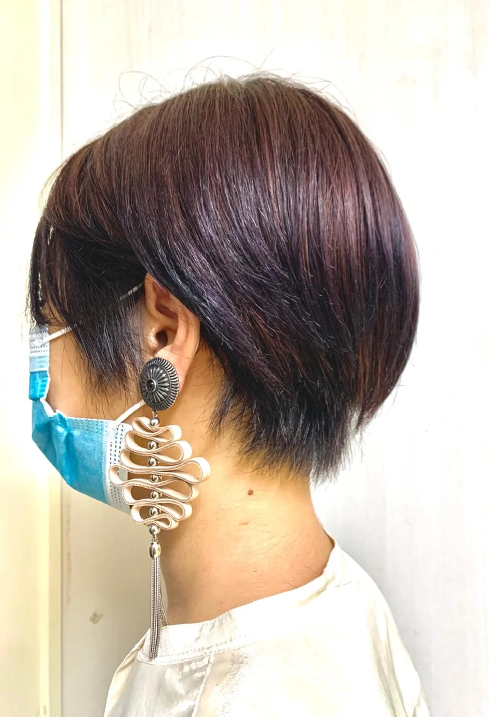 ショート 田中 美有のヘアスタイル