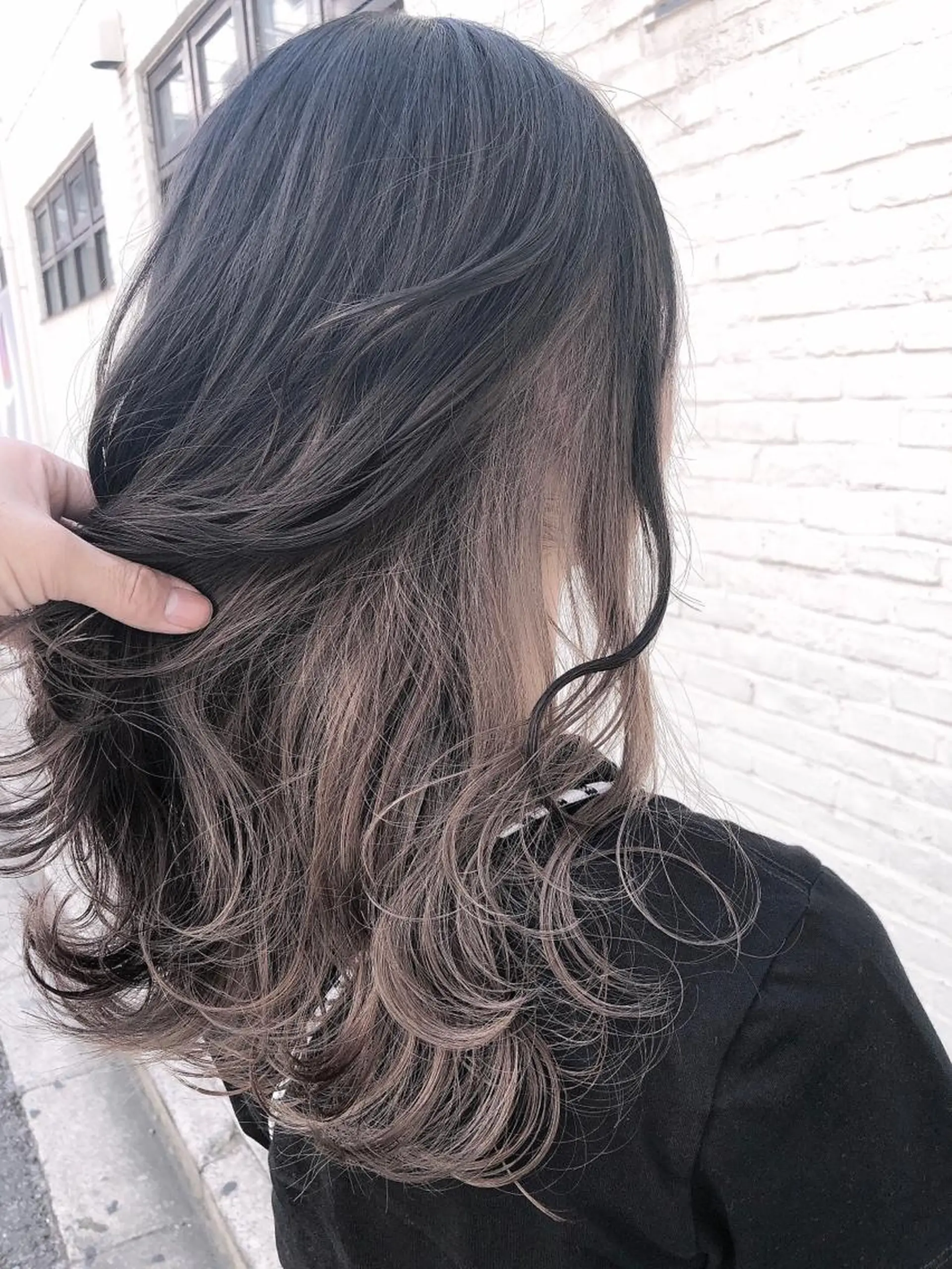 セミロング 店長 小池アキトのヘアスタイル