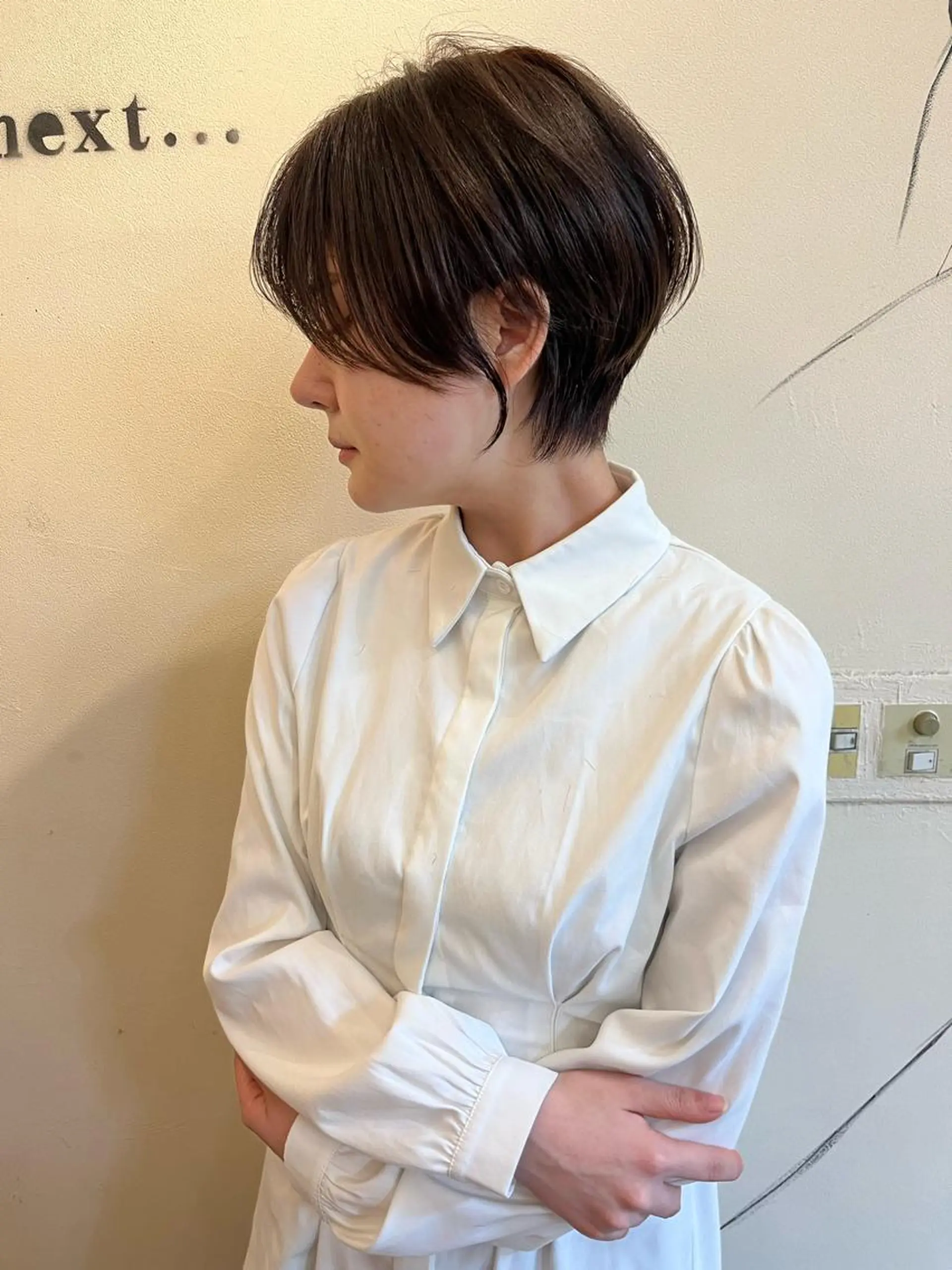 ショート ショートヘア 田畑 優希のヘアスタイル