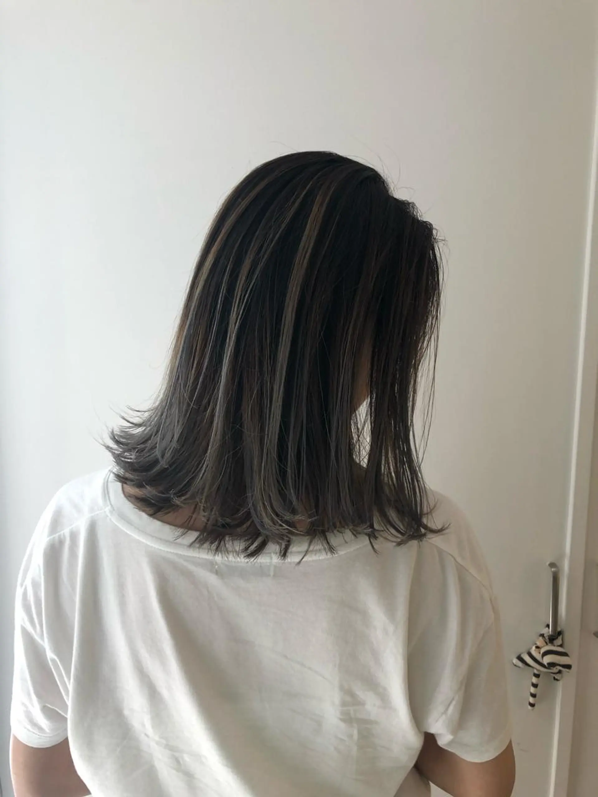 ミディアム カラー ブリーチカラー🌈 石垣翔太のヘアスタイル