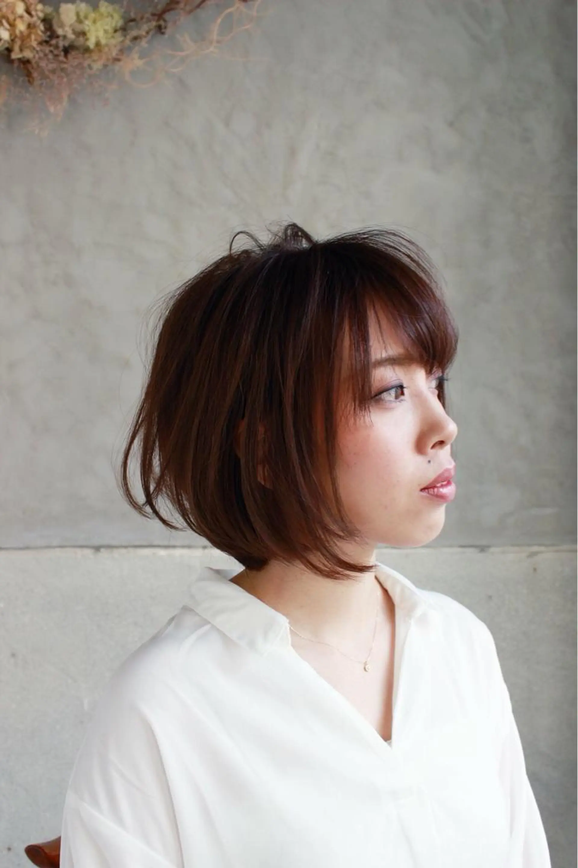 ショート カラー 落合 優樹のヘアスタイル