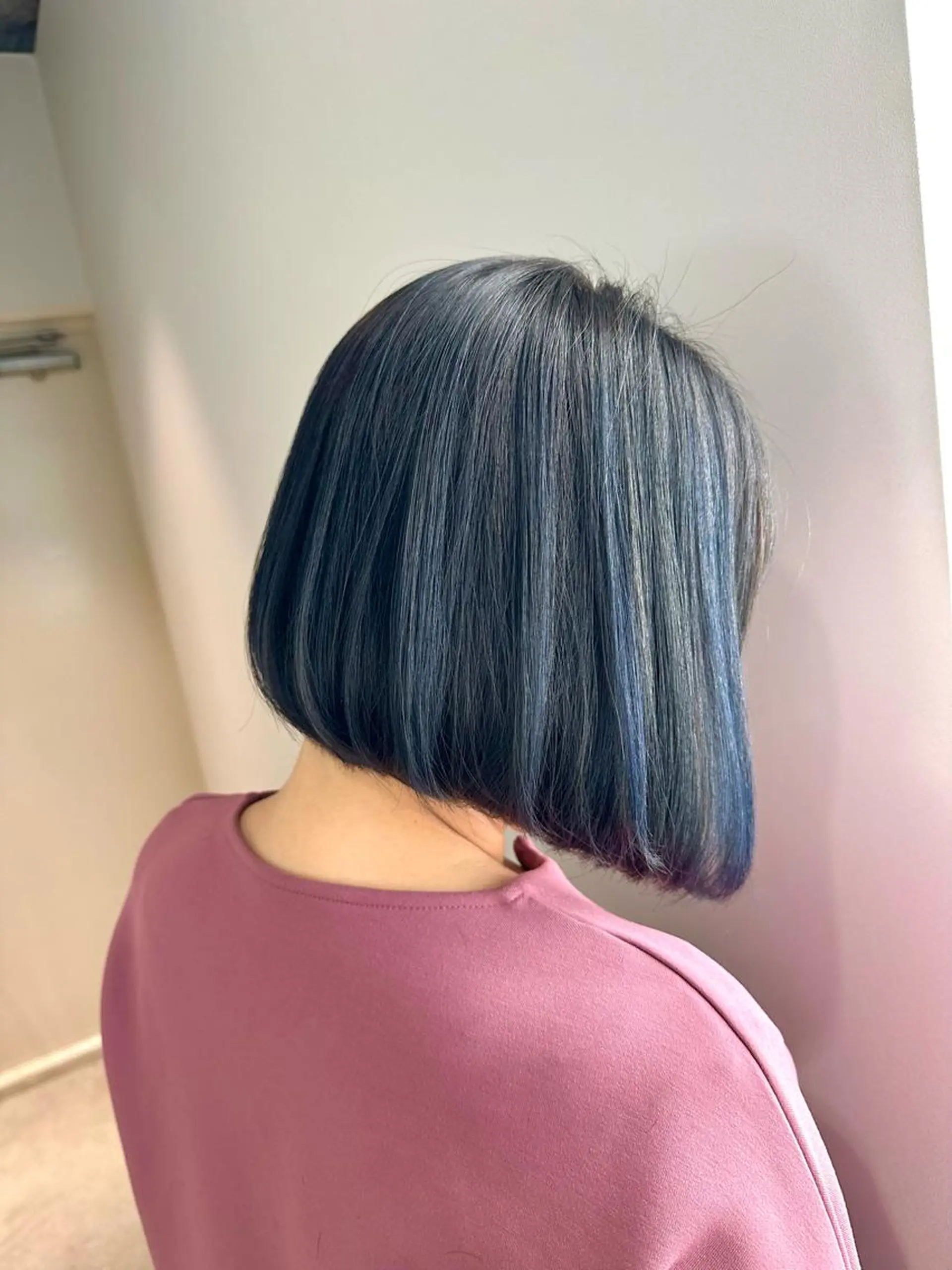 ショート ハイライト ヘアカラー MUK ムクのヘアスタイル