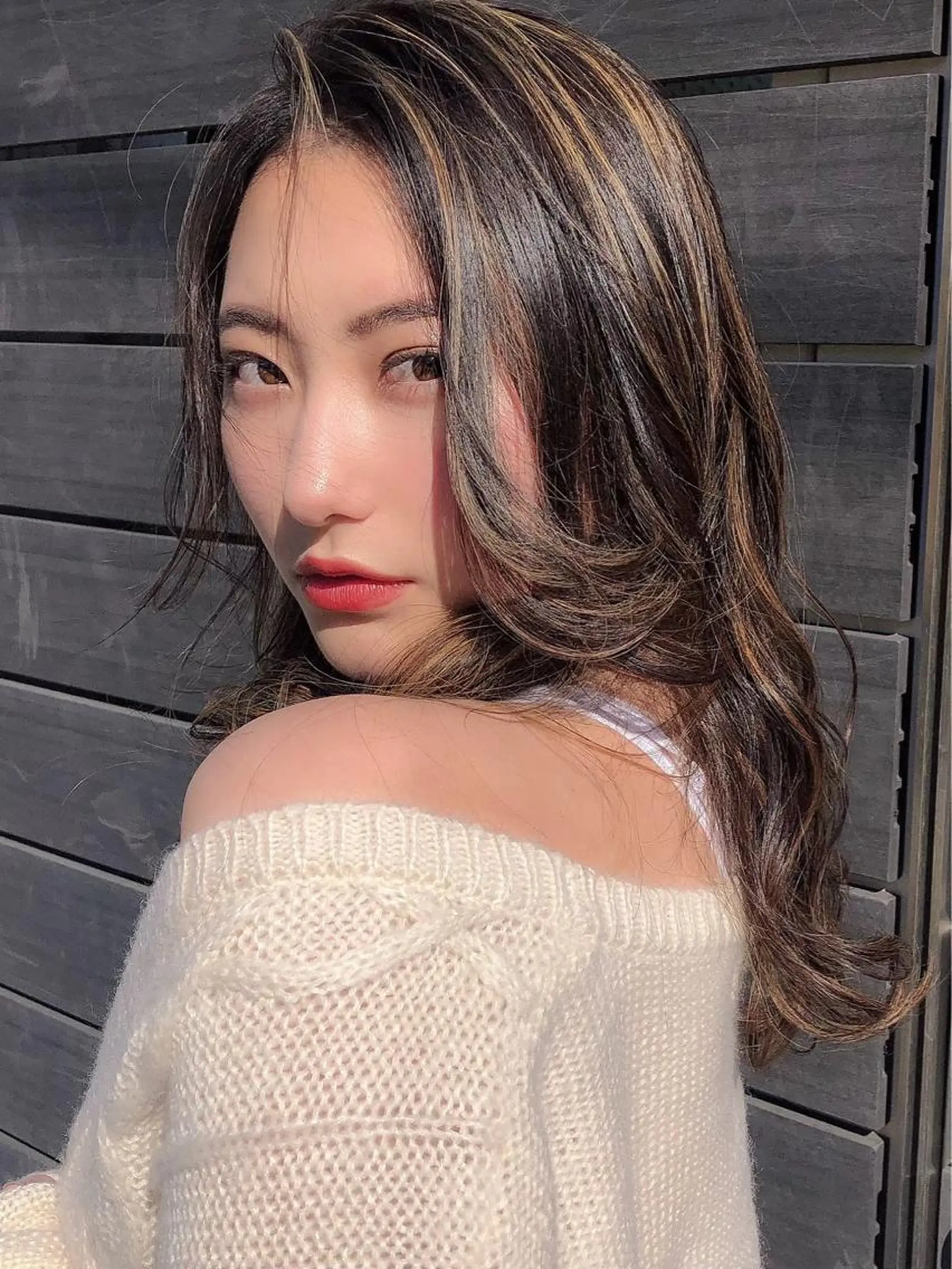 ロング カラー ヘアアレンジ 🩰透明感カラー♡ UTA🩰のヘアスタイル