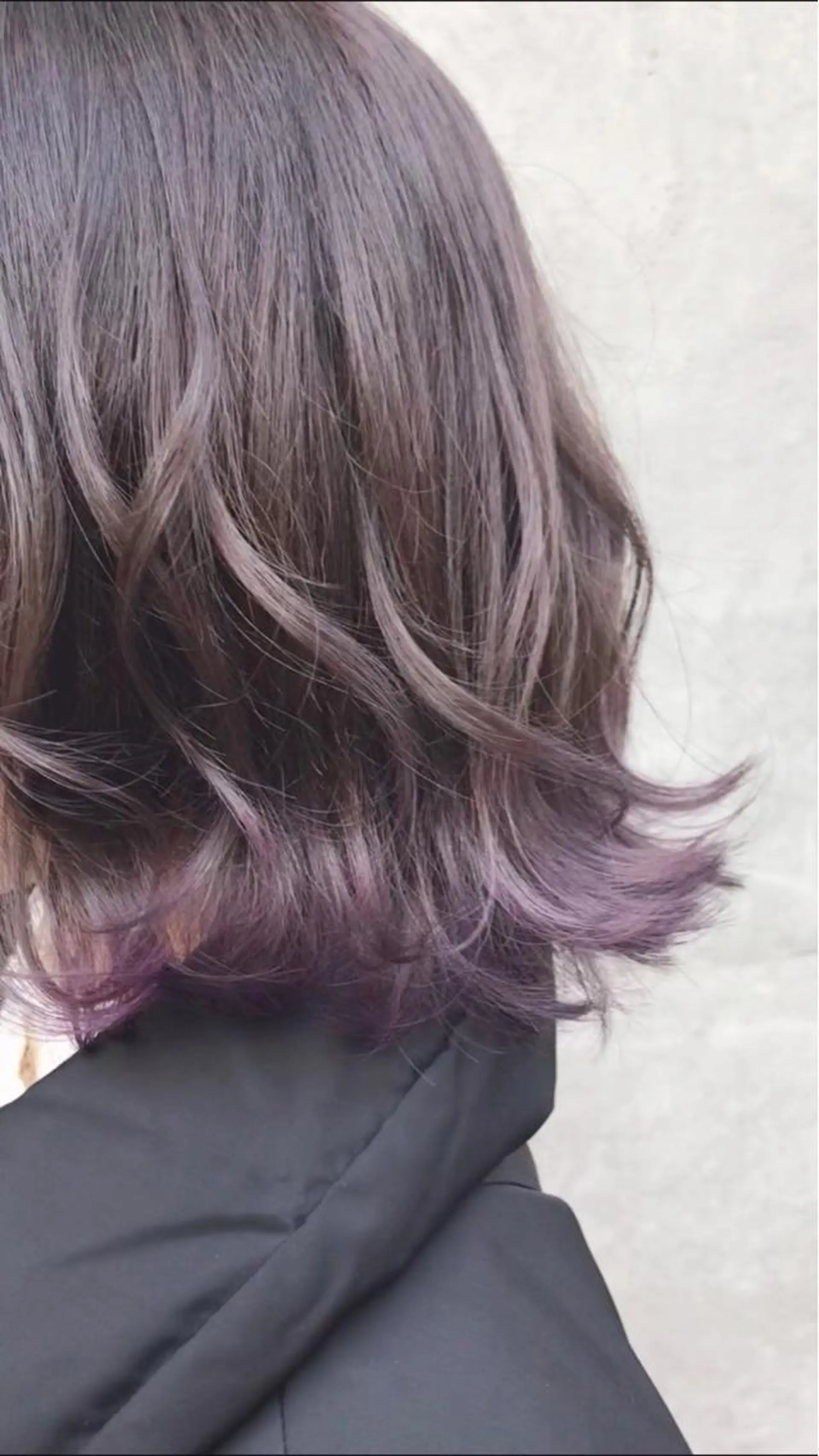 ミディアム カラー パーマ ご新規様限定 透明感カラーKANAのヘアスタイル