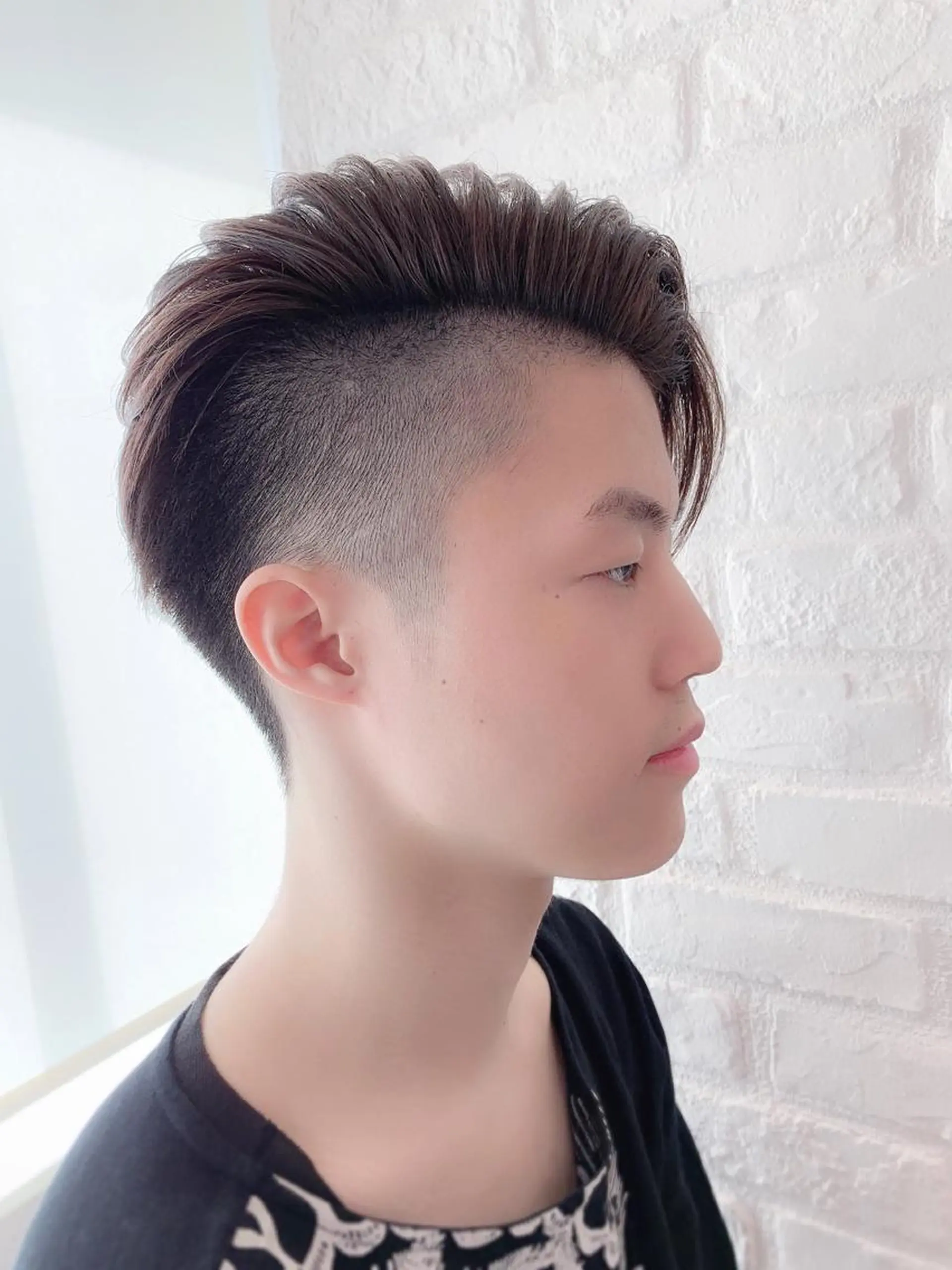 ミディアム カラー メンズ LAGRECE大阪梅田店所属・美髪矯正・髪質改善 【中村吉孝】のヘアスタイル