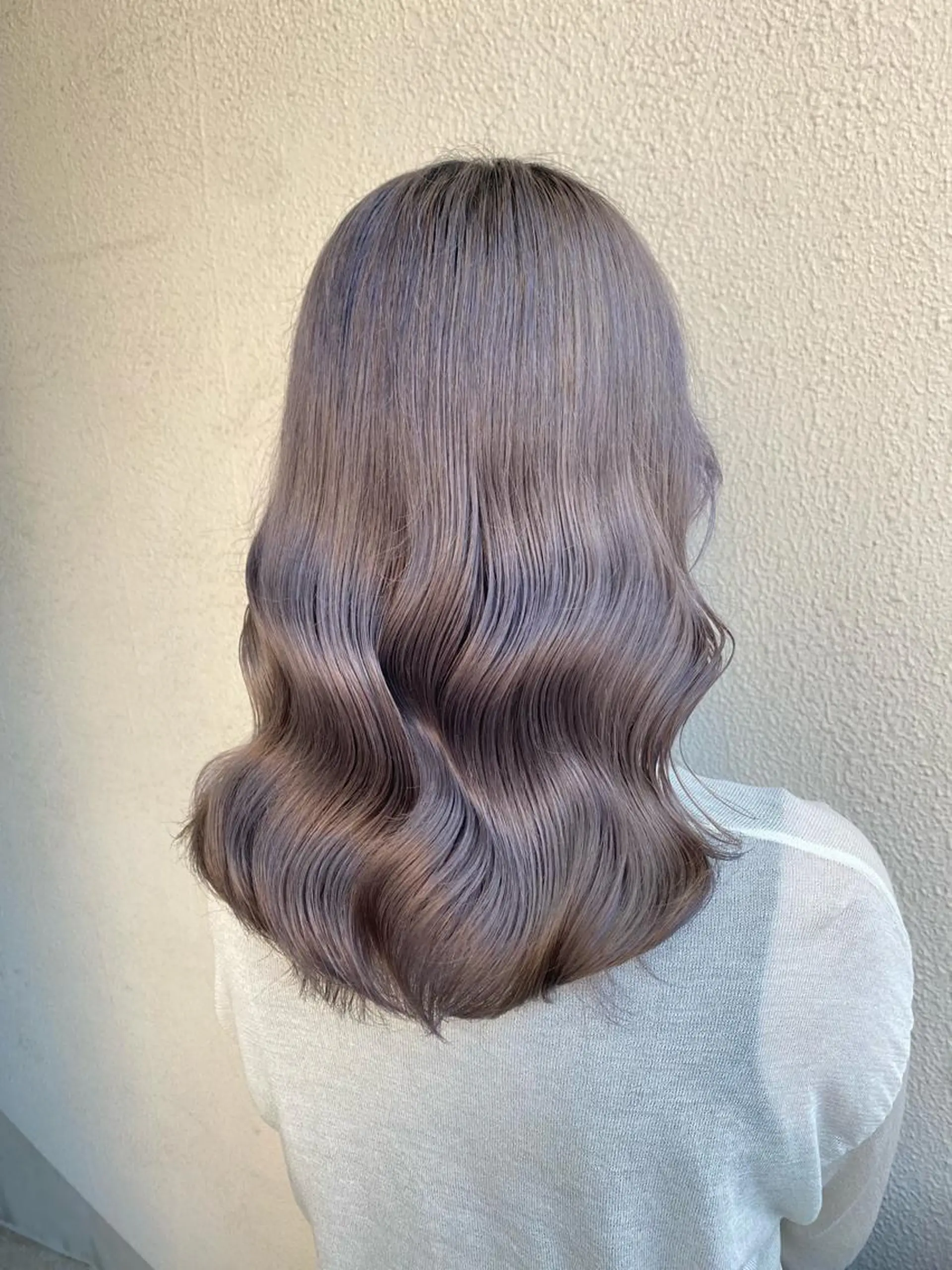 ミディアム カラー エフェクトブリーチ 🌟前澤啓太朗のヘアスタイル