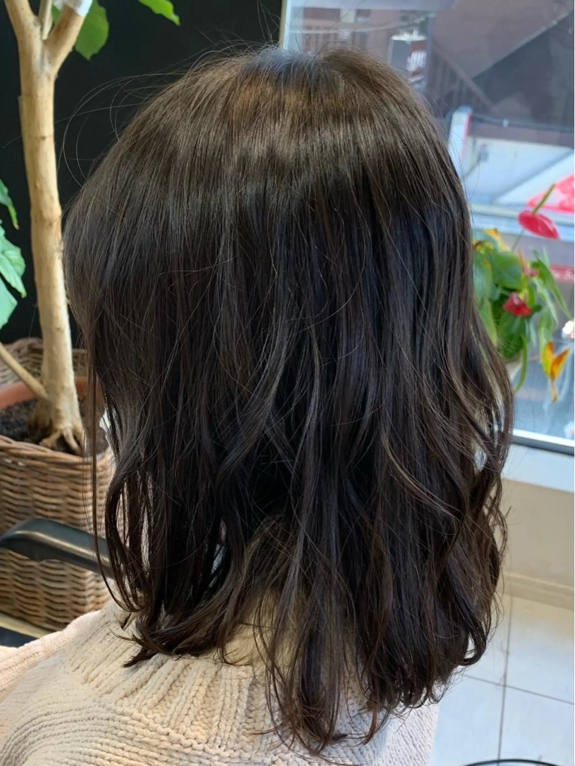 セミロング 森田 健介のヘアスタイル