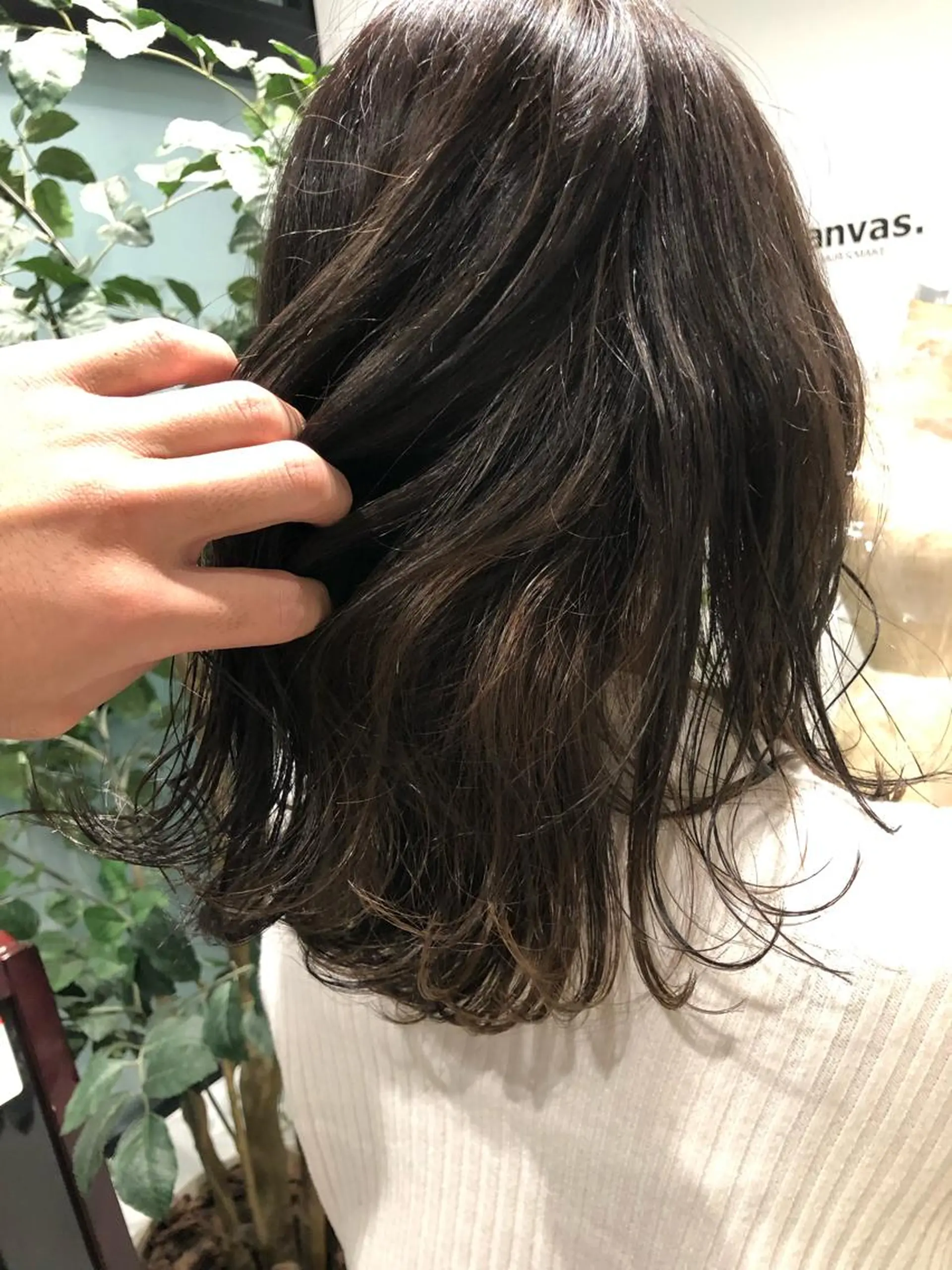 セミロング カラー ✨上品可愛い 垢抜けヘア/後藤✨のヘアスタイル