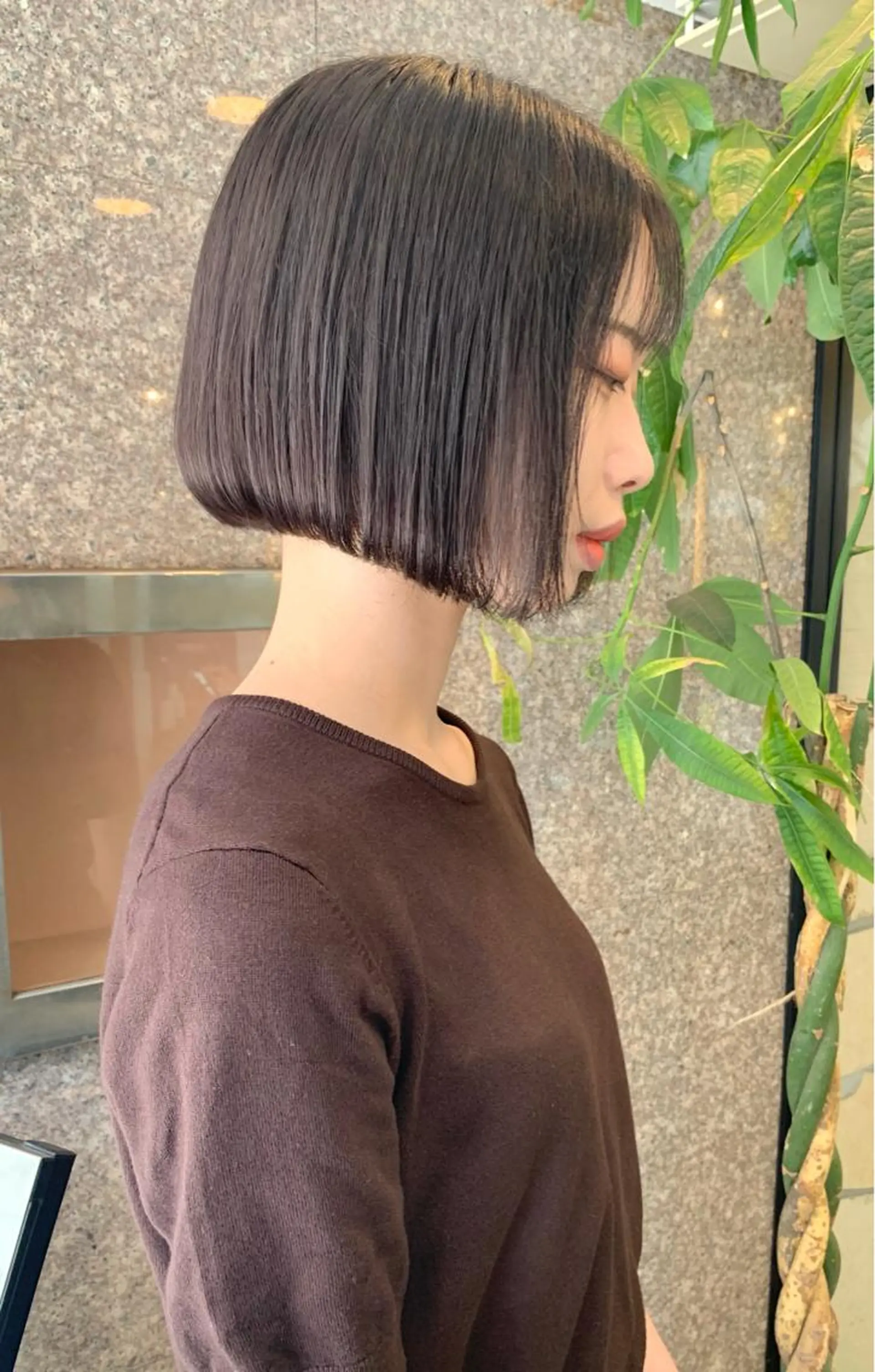 ショート カラー ボブ カット ヘアカラー トリートメント 矢野 晃平のヘアスタイル